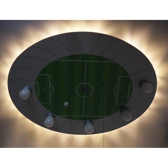 niermann Deckenleuchte »Fußball-Stadion«, 5 flammig-flammig, Deckenleuchte  Fußball-Stadion bestellen | BAUR