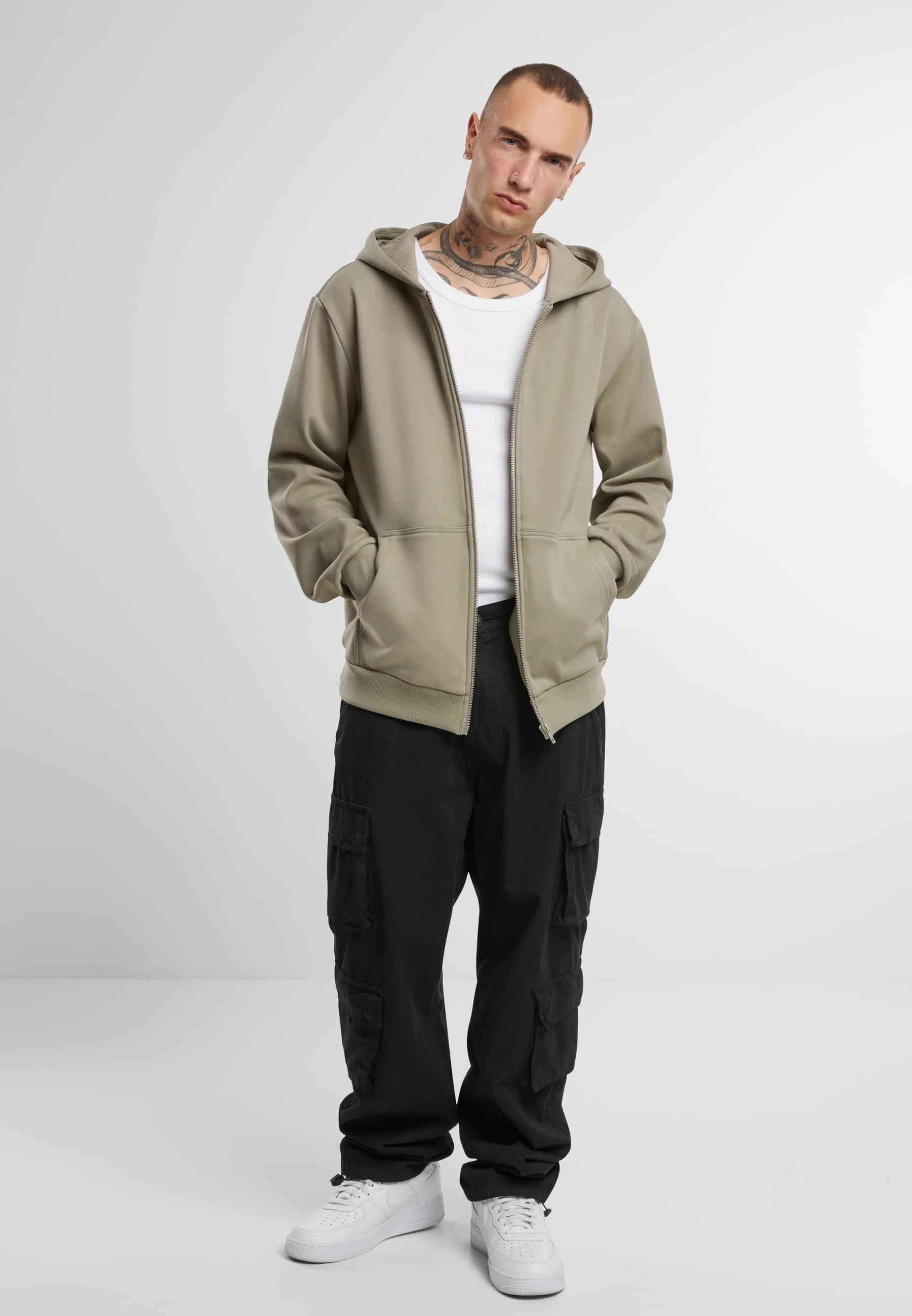 URBAN CLASSICS Sweatjacke »Urban Classics Herren Cozy Zip Hoody«