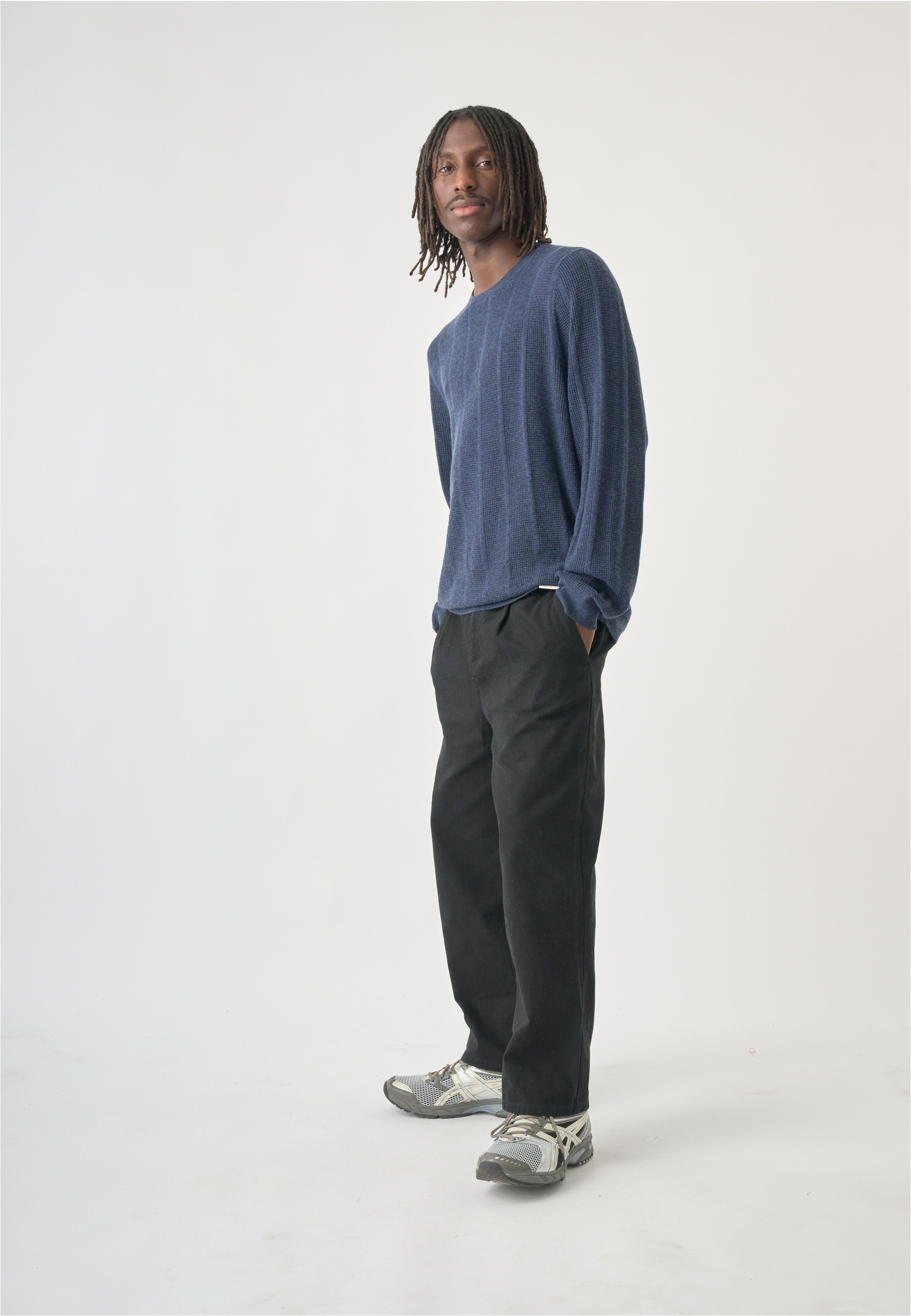 Cleptomanicx Strickpullover im klassischen Design