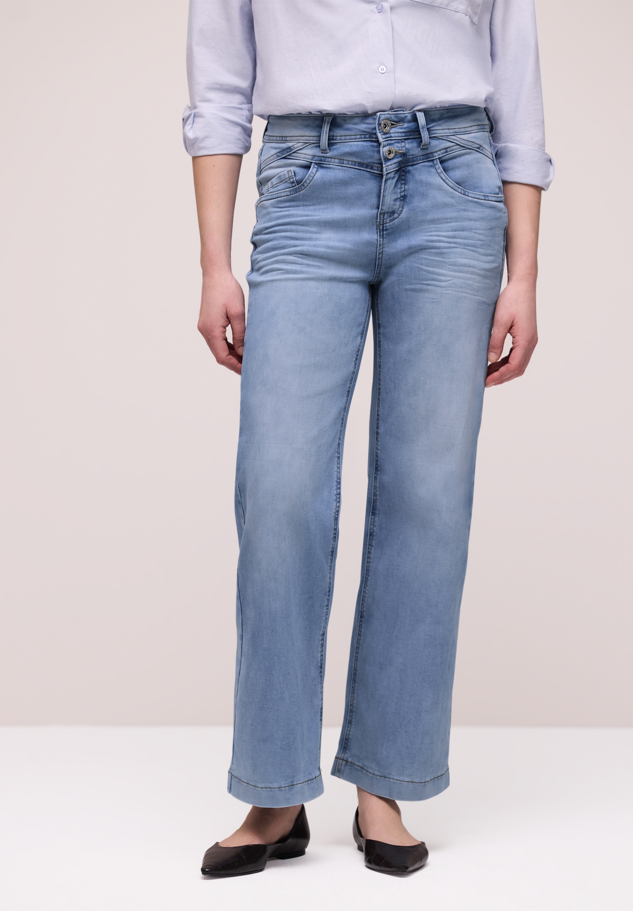 STREET ONE Loose-fit-Jeans im Loose Fit