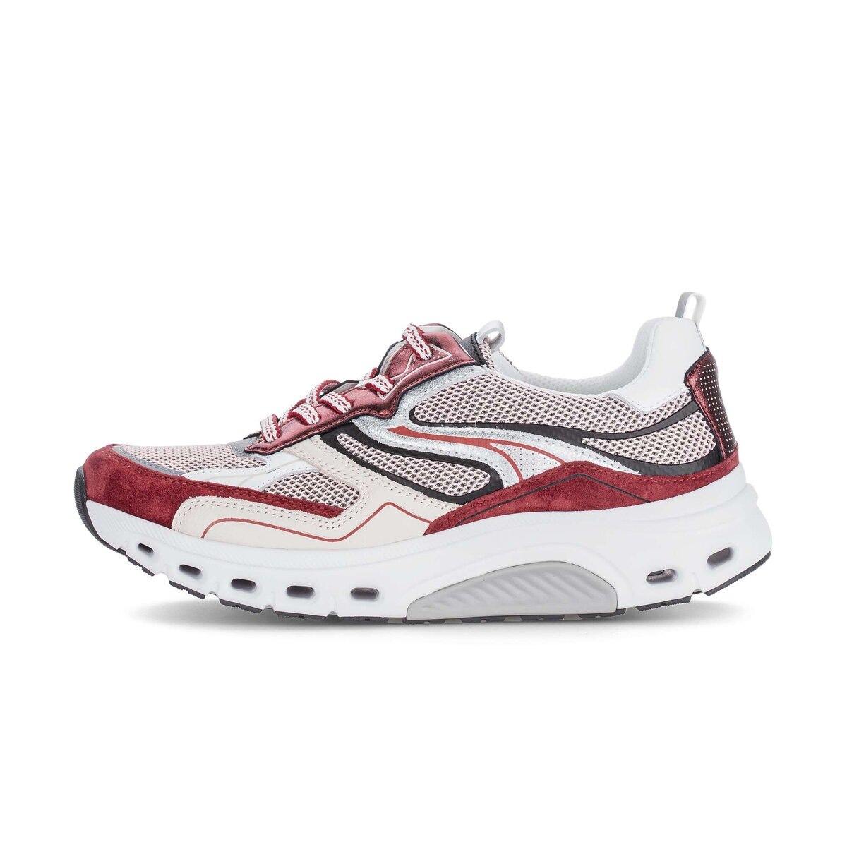 Gabor Sneaker "Sneaker low Materialmix Leder/Lederimitat" günstig online kaufen