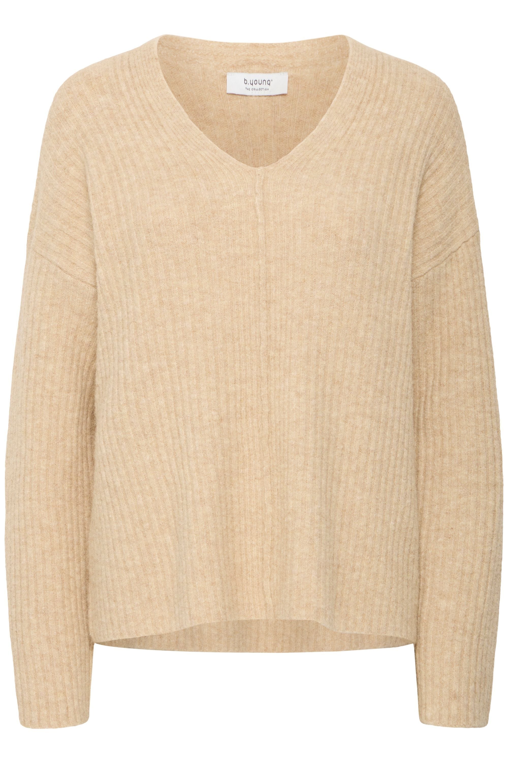 Strickpullover »Strickpullover BYOMEA V-NECK JUMPER -«