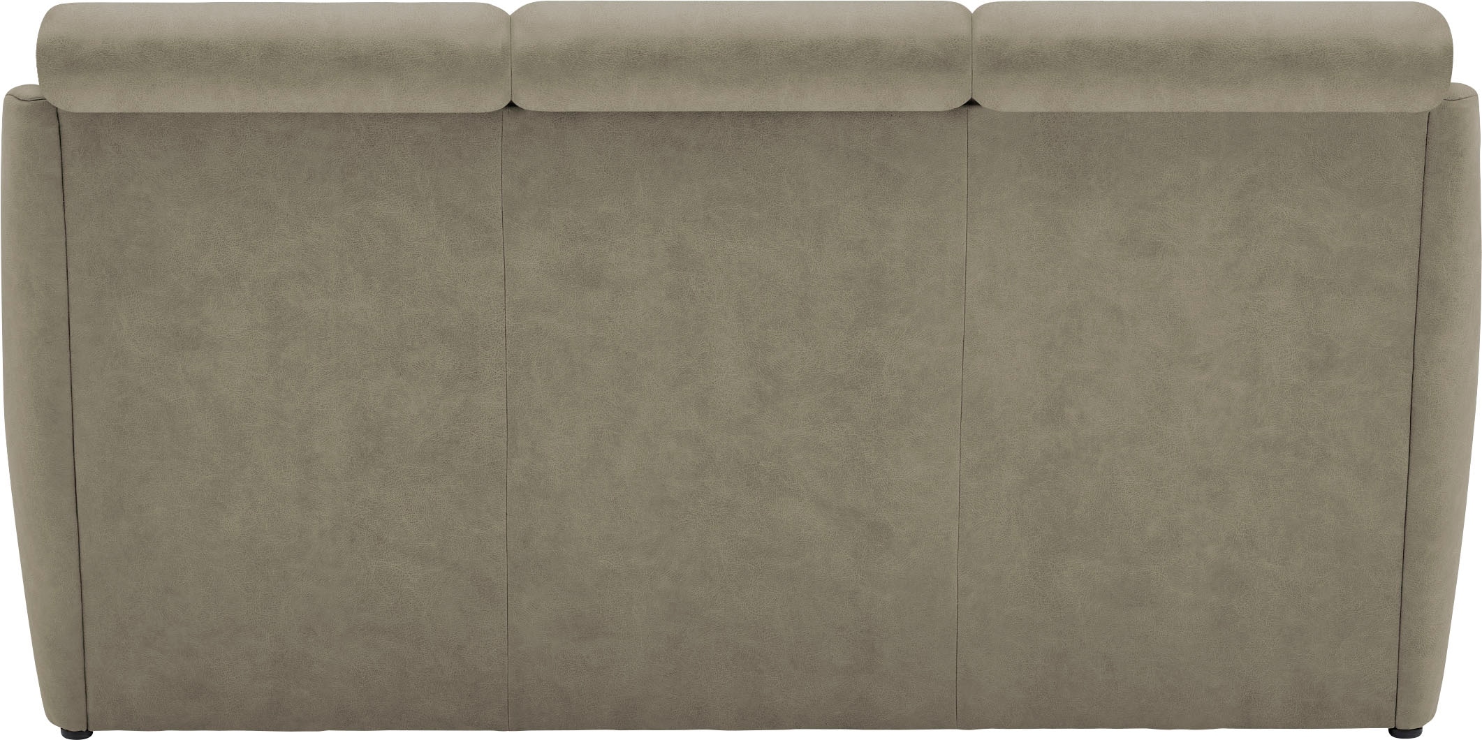 VILLA BECK 3-Sitzer »Lugano«, (1 St.), inklusive Kopfteilverstellung, in Sitzhöhe 49 cm