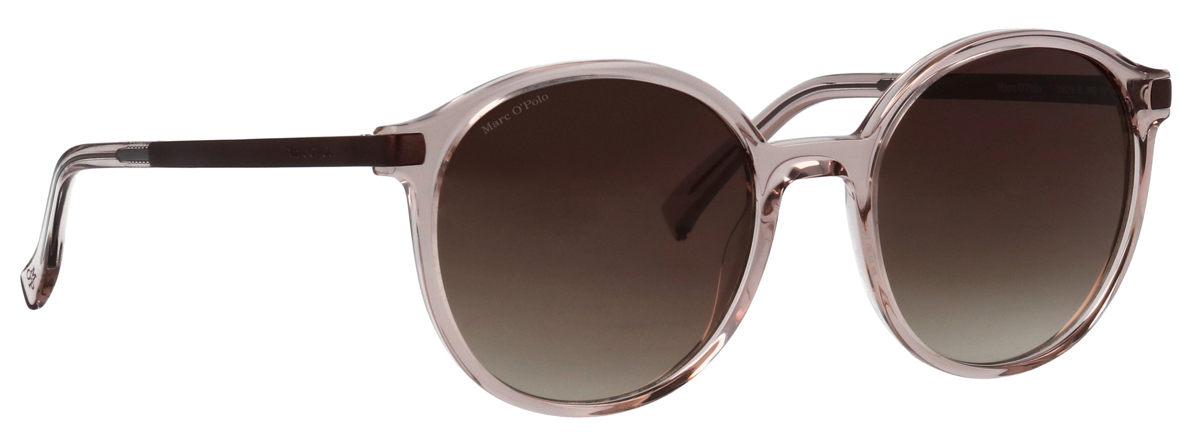 Thumbnail - Marc OPolo Sonnenbrille "Modell 506215" Form Pilot, Logoschriftzug auf Bügel, Kombifassung