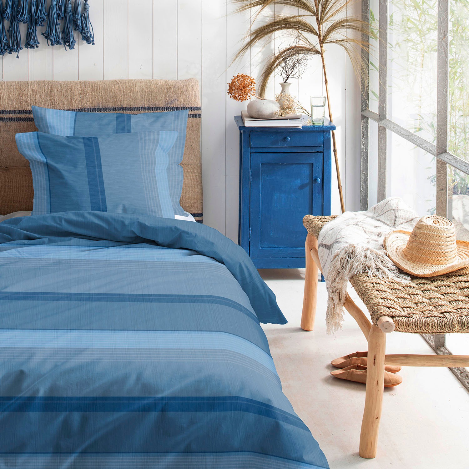 Cinderella Wendebettwäsche "Prato" 2 Stk. mit Streifen günstig online kaufen