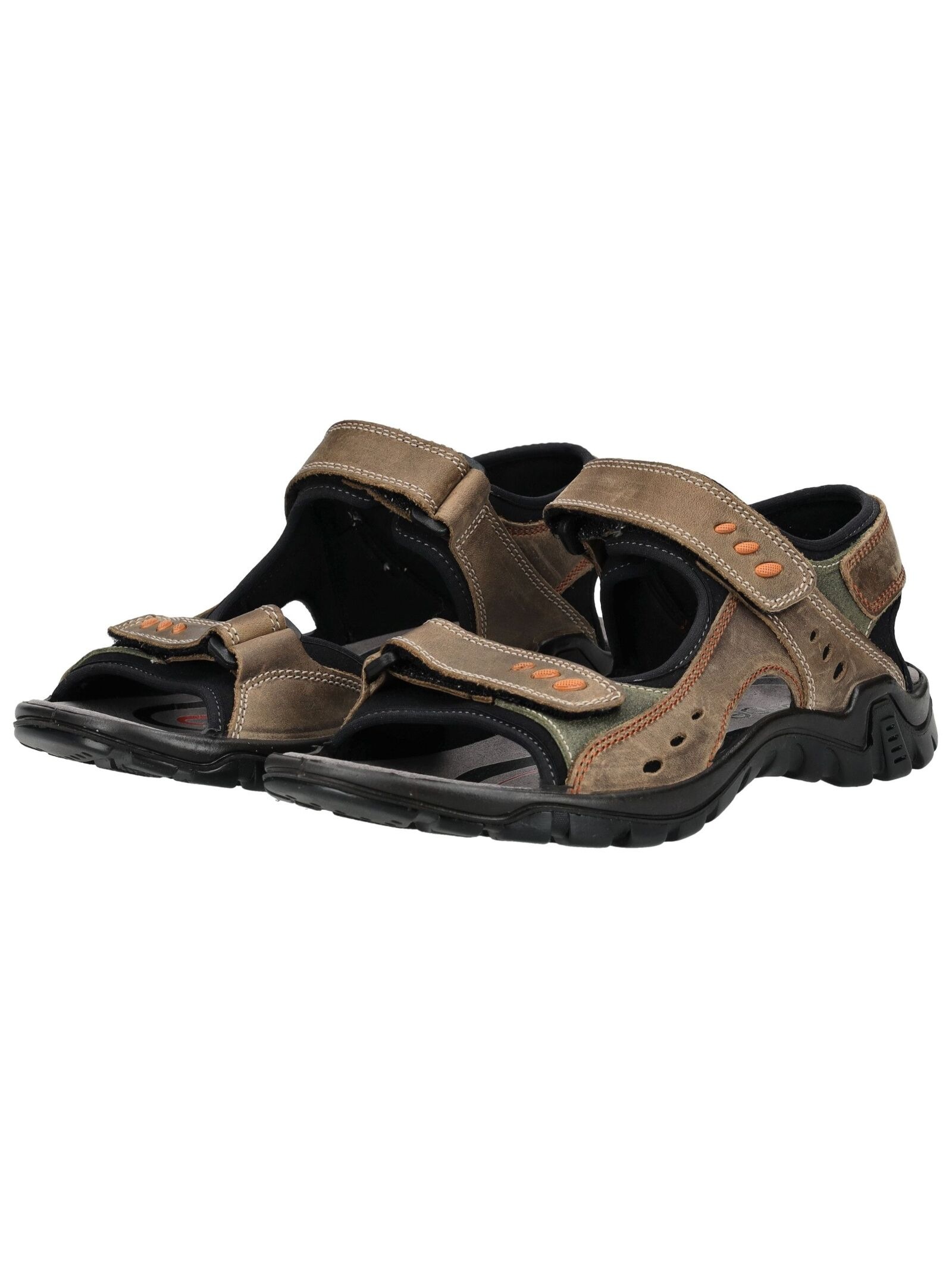Sandale ROHDE "Rohde Sandalen Nubukleder", Herren, Gr. 40, braun (mocca), Nubukleder, Schuhe Sandale 3