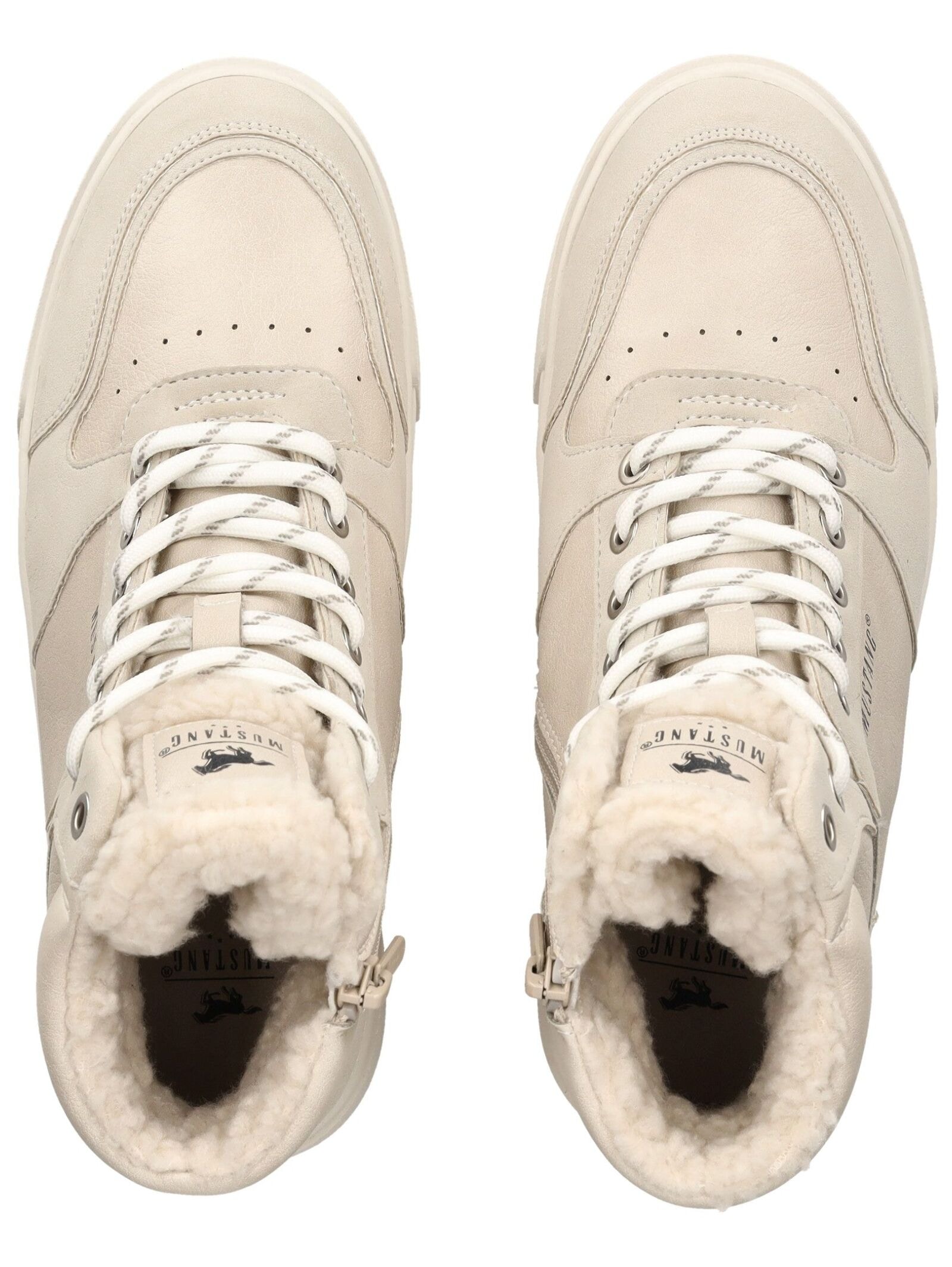 Mustang Shoes Schnürstiefelette »Mustang Shoes Stiefelette Lederimitat«