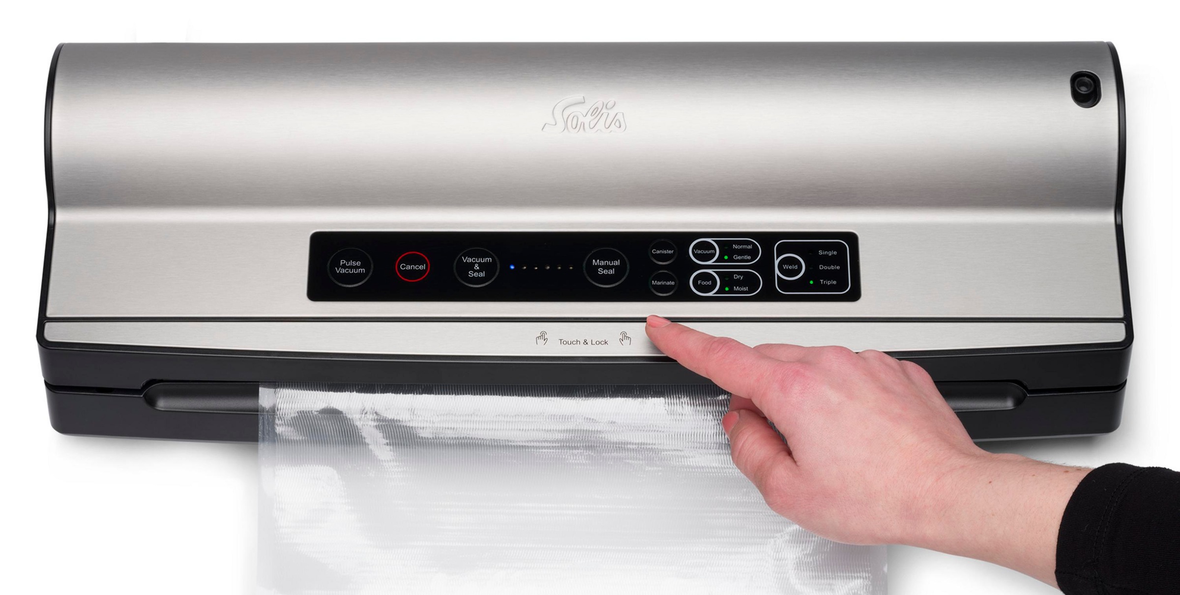 SOLIS OF SWITZERLAND Vakuumierer »Vac Prestige Maxi«, Rollenbreite 40 cm