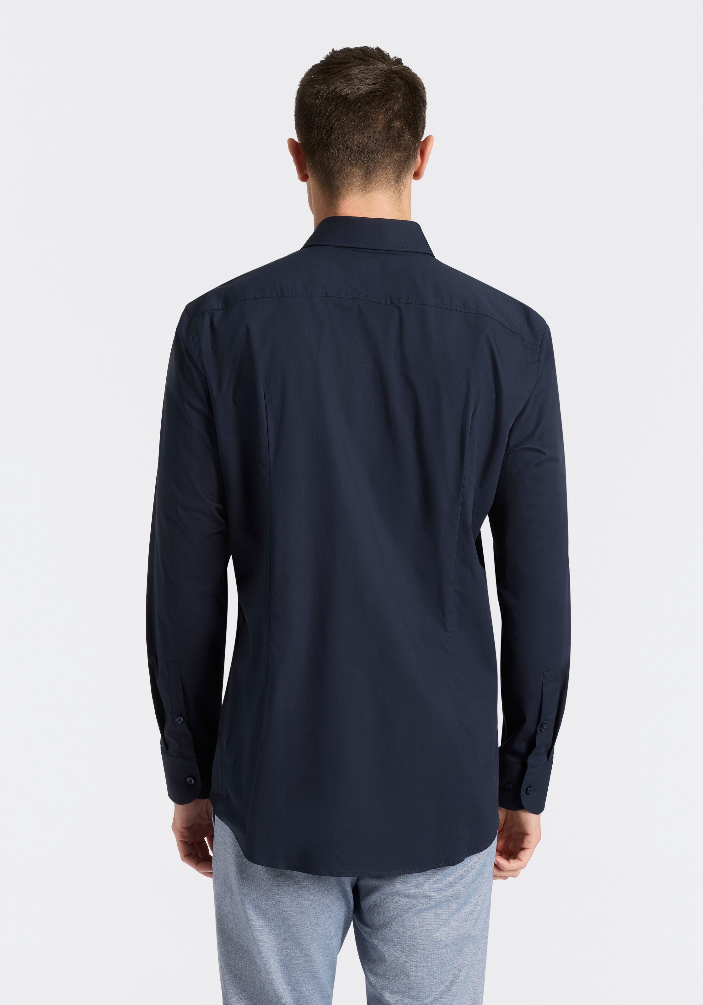 BOSS Businesshemd Kentkragen, Slim-Fit, bügelleichte Qualität günstig online kaufen