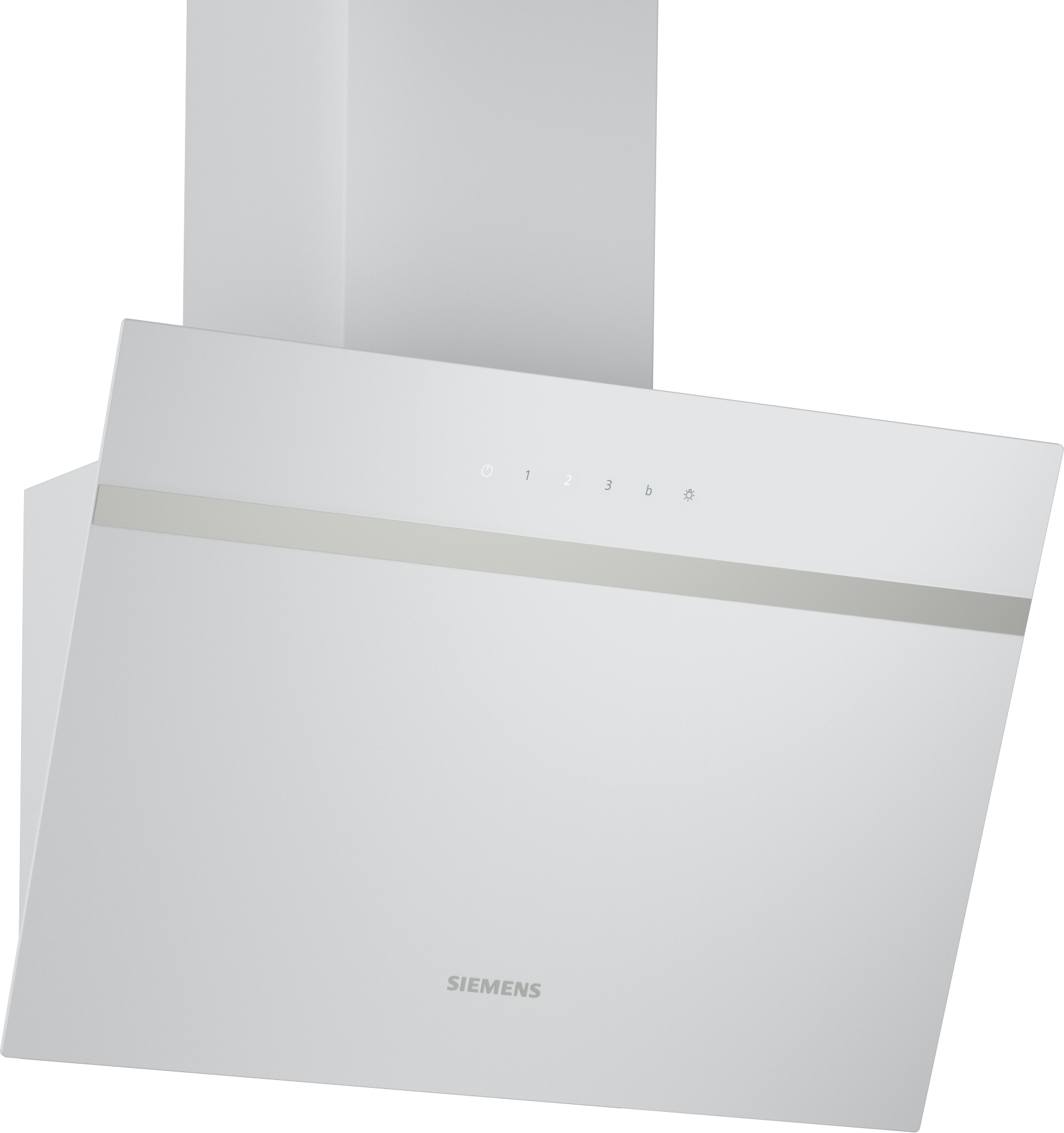 SIEMENS Kopffreihaube "LC65KDK20", B:59cm H:37,5cm T:32,5cm, silber, Dunstabzugshauben, Geruchs- & geräuscharme Küche dank leisem Motor