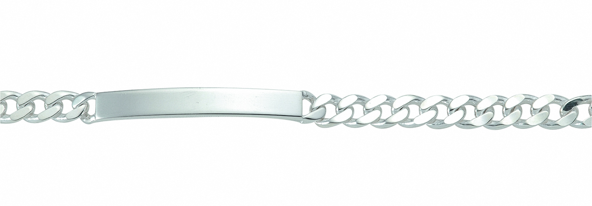 Adelia´s Silberarmband »925 Silber Flach Panzer Armband 21 cm«, 925  Sterling Silber Silberschmuck für Damen online kaufen | BAUR