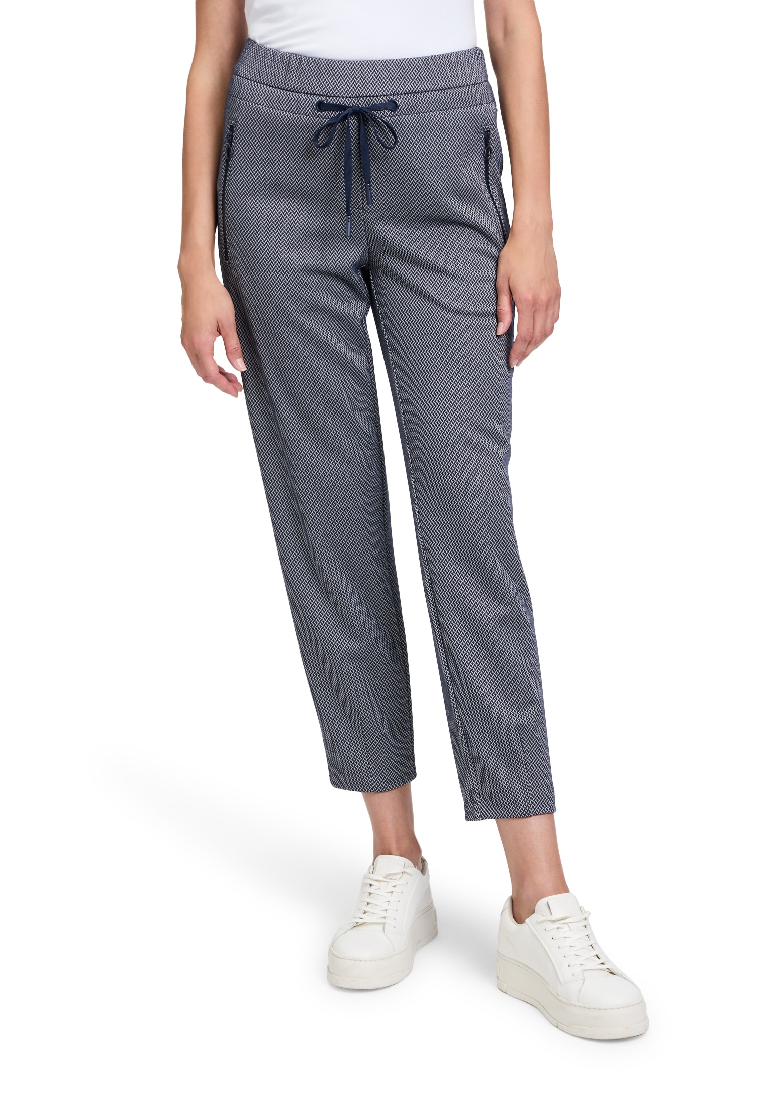 Betty&Co Schlupfhose "Damen mit Reißverschlusstaschen" Reißverschluss günstig online kaufen