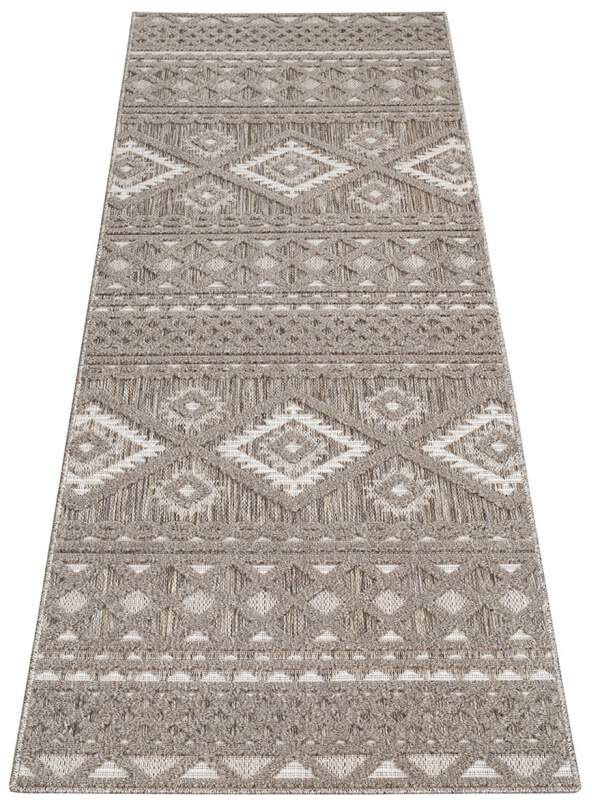 Carpet City Teppich "In-& Outdoorteppich Santorini 435, 3D-Effekt, Boho-Loo günstig online kaufen