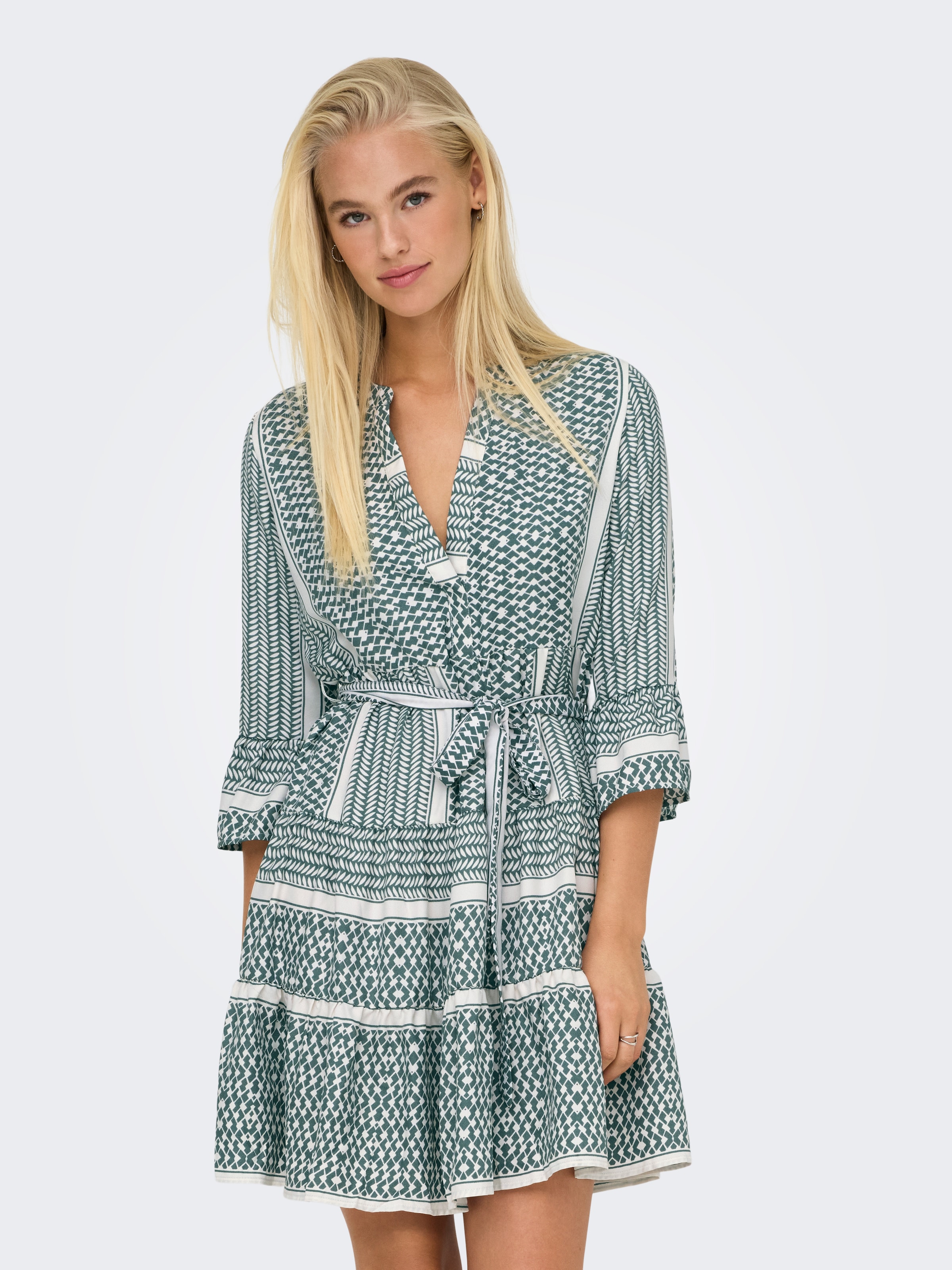 ONLY Tunikakleid "ONLATHENA LIFE 3/4 SHORT DRESS WVN NOOS" günstig online kaufen