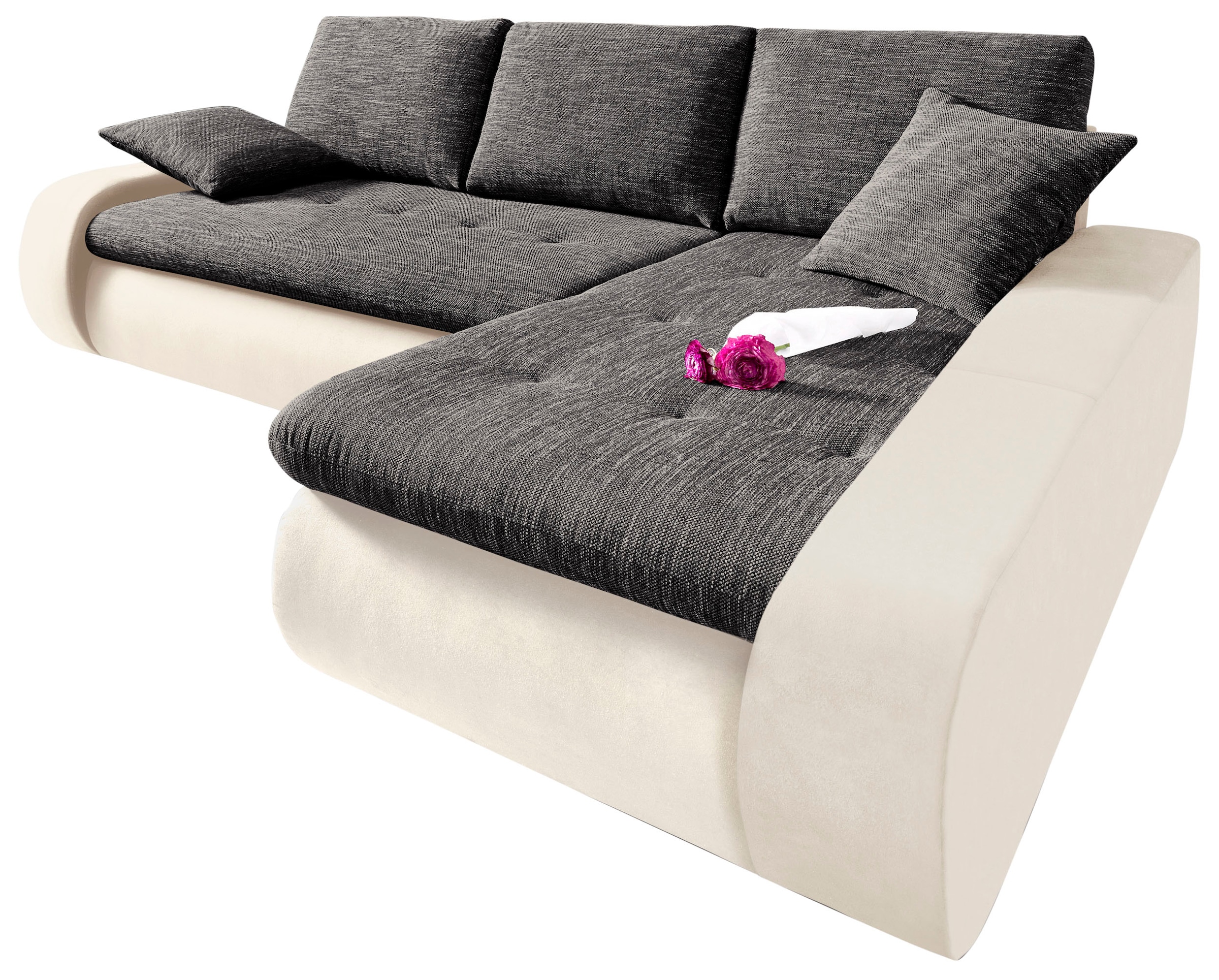 TRENDMANUFAKTUR Ecksofa "Indie, L-Form", wahlweise XL oder XXL günstig online kaufen