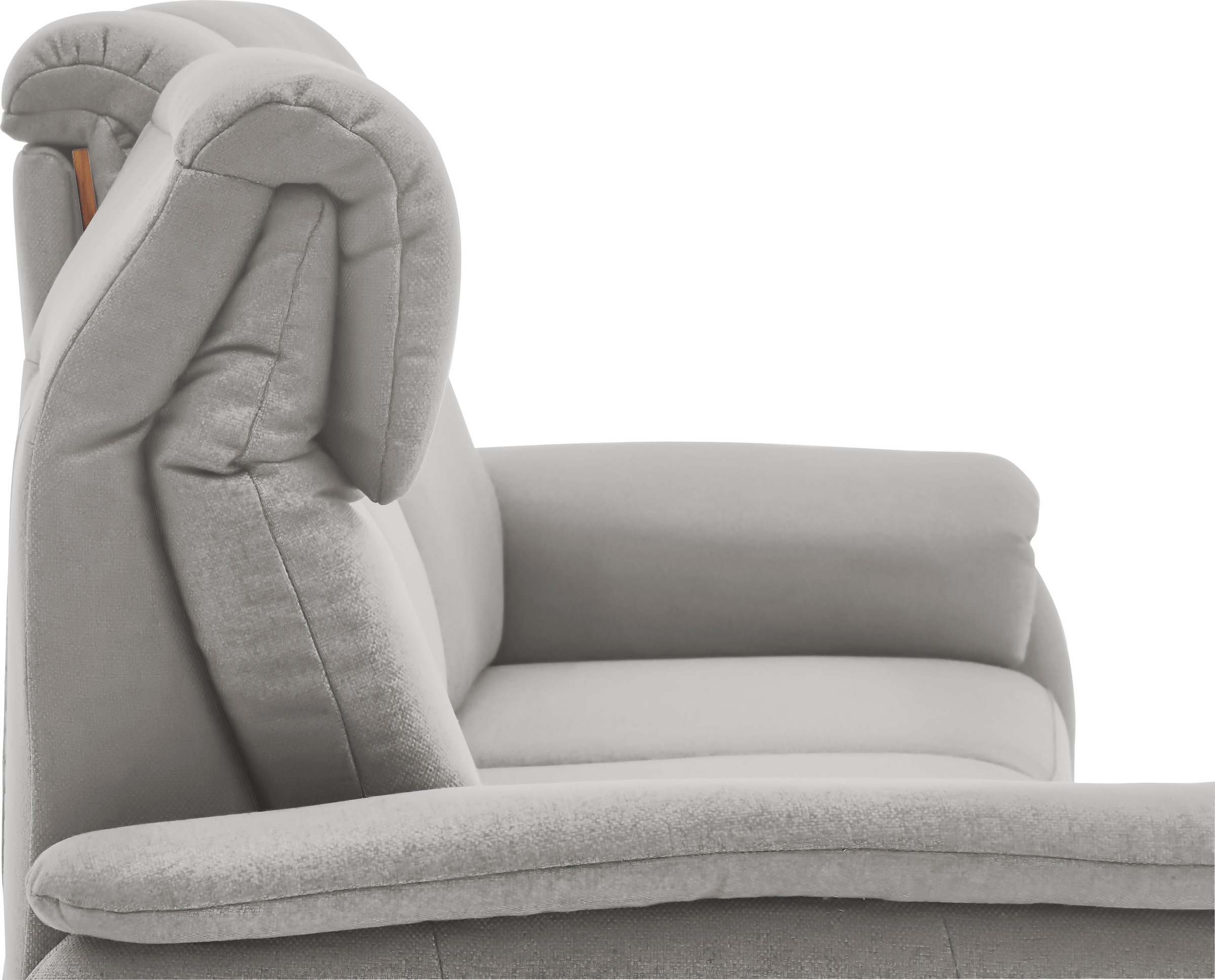 Home affaire 3-Sitzer »Turin mit Steckdose und USB-Port auch in Easy care-Bezug«, 2 x vollmotorische Relaxfunktion, herunterklappbarer Tisch