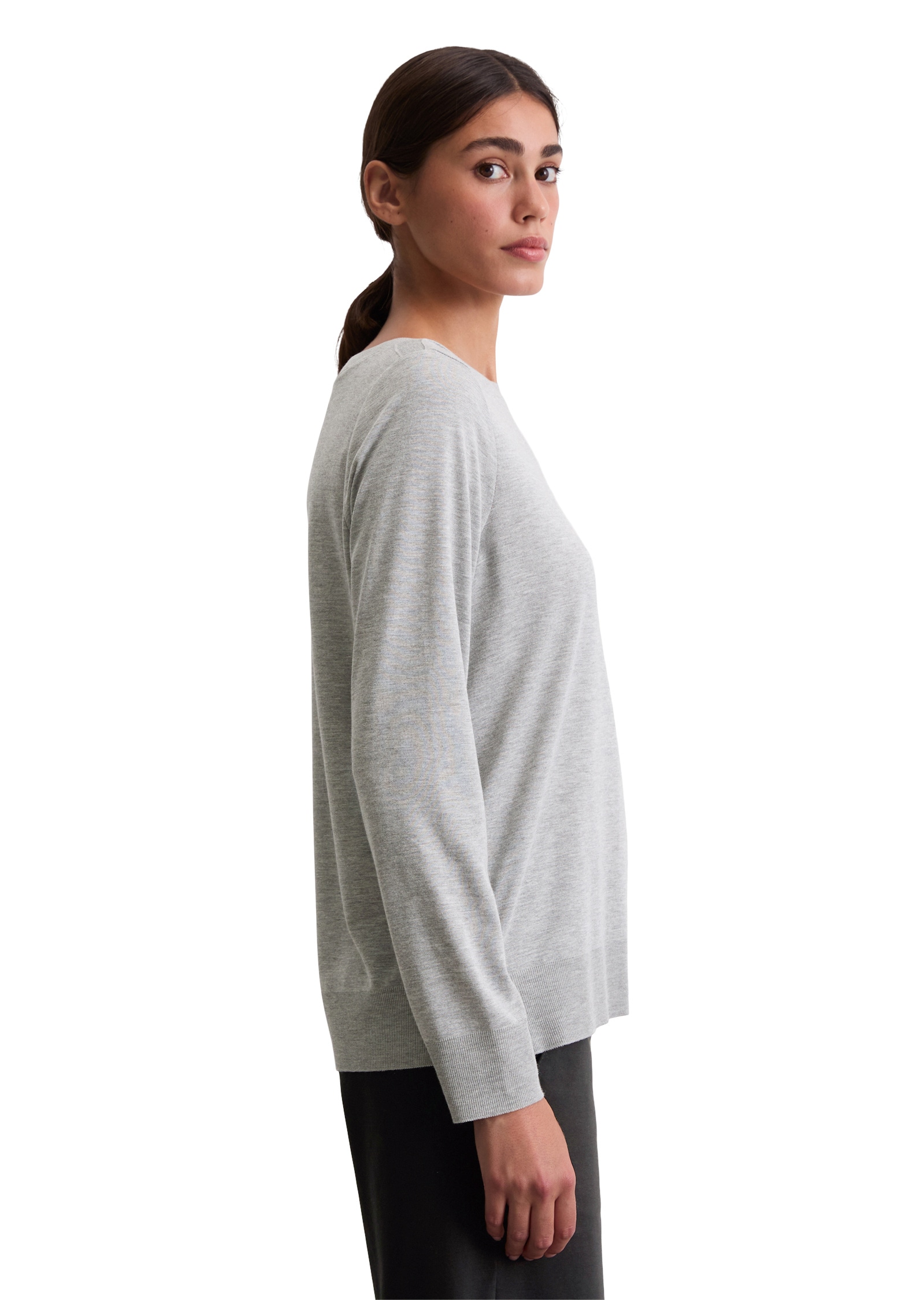 Marc O'Polo Langarmshirt »aus TENCEL™ Lyocell-Baumwolle-Mix«