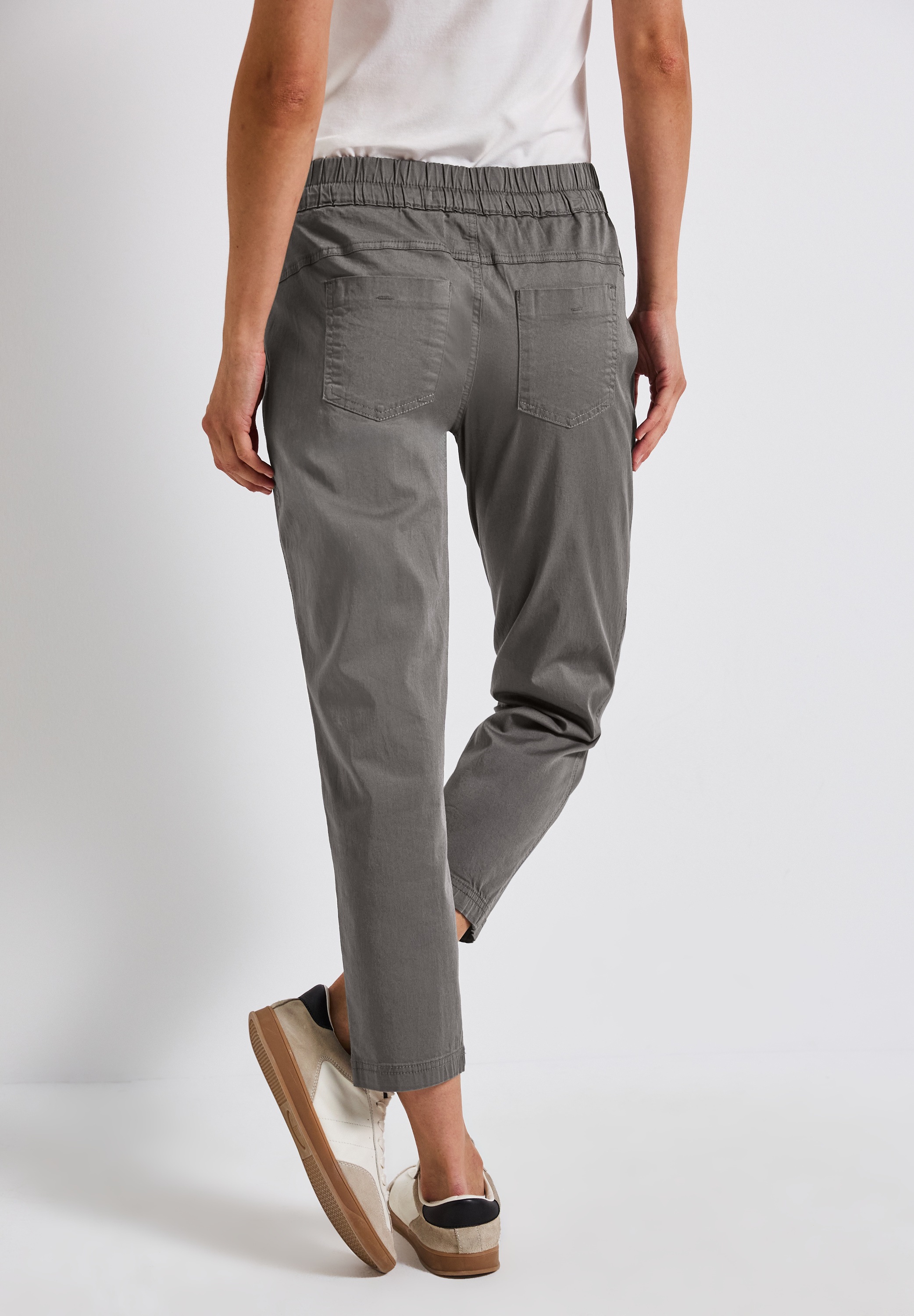 STREET ONE Röhrenhose, mit Elastikbund günstig online kaufen