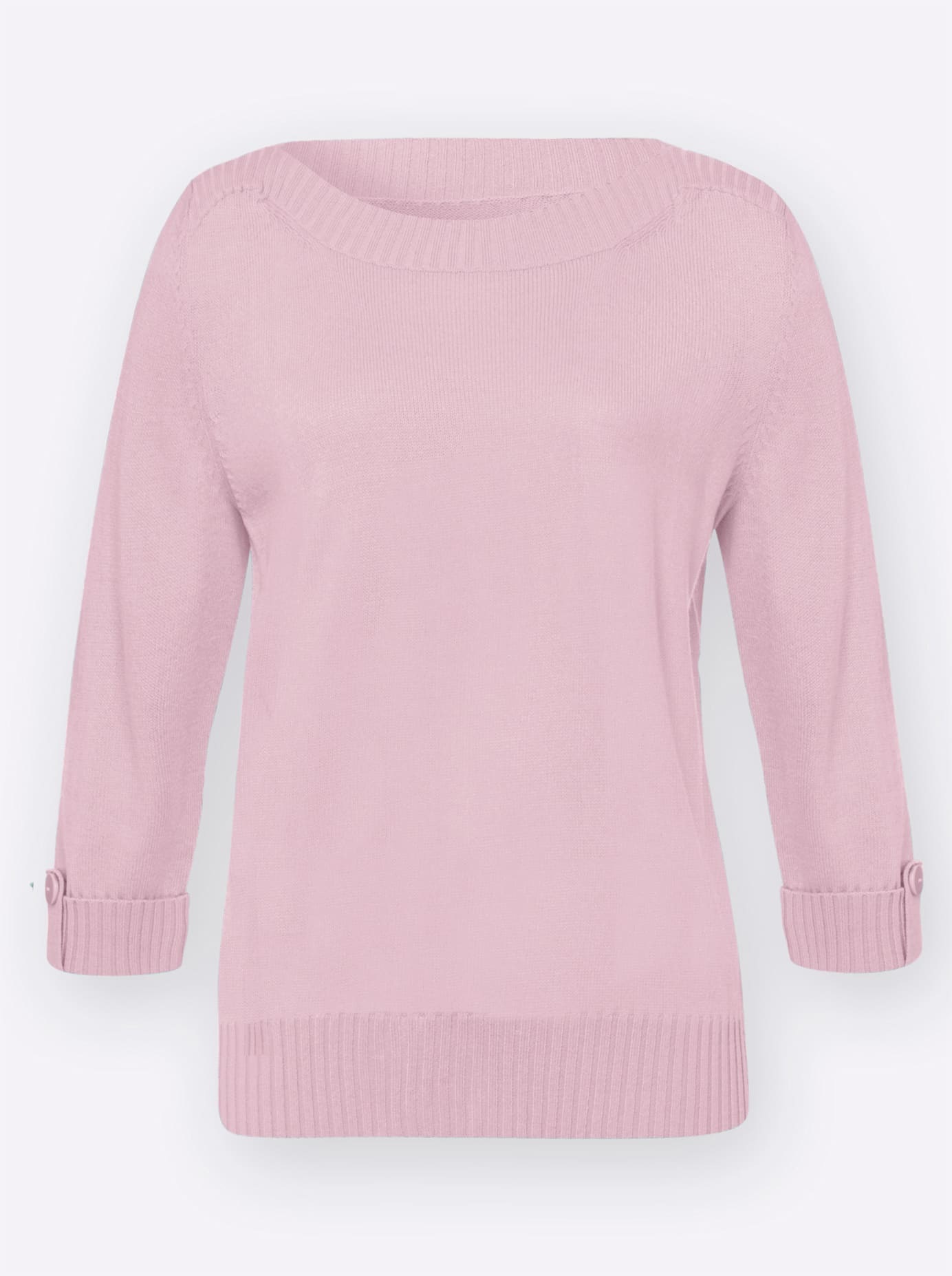 Classic Basics 3/4 Arm-Pullover »U-Boot-Pullover«