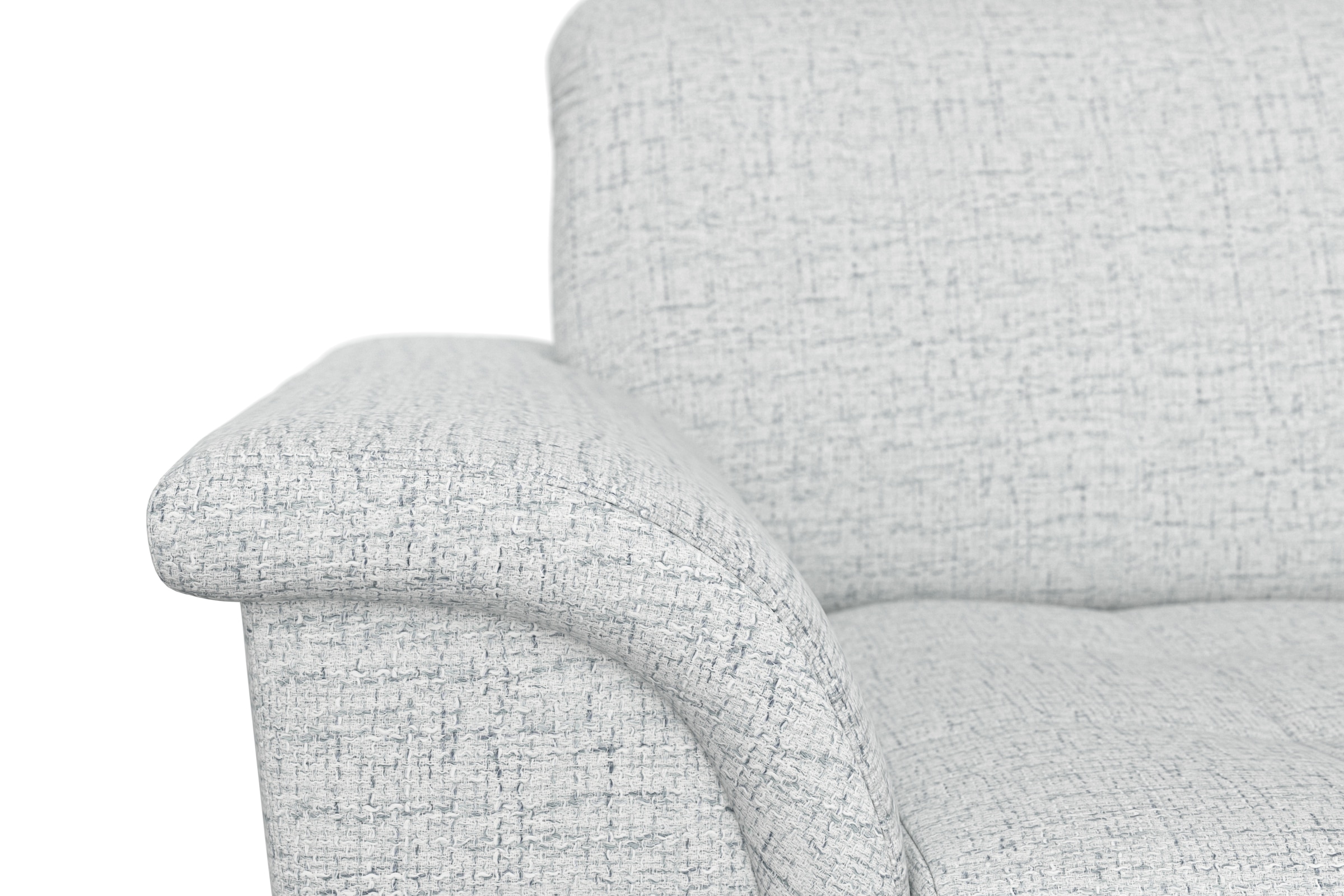 DOMO collection Ecksofa Franzi, wahlweise mit Bettfunktion, Bettkasten und Kopfteilverstellung