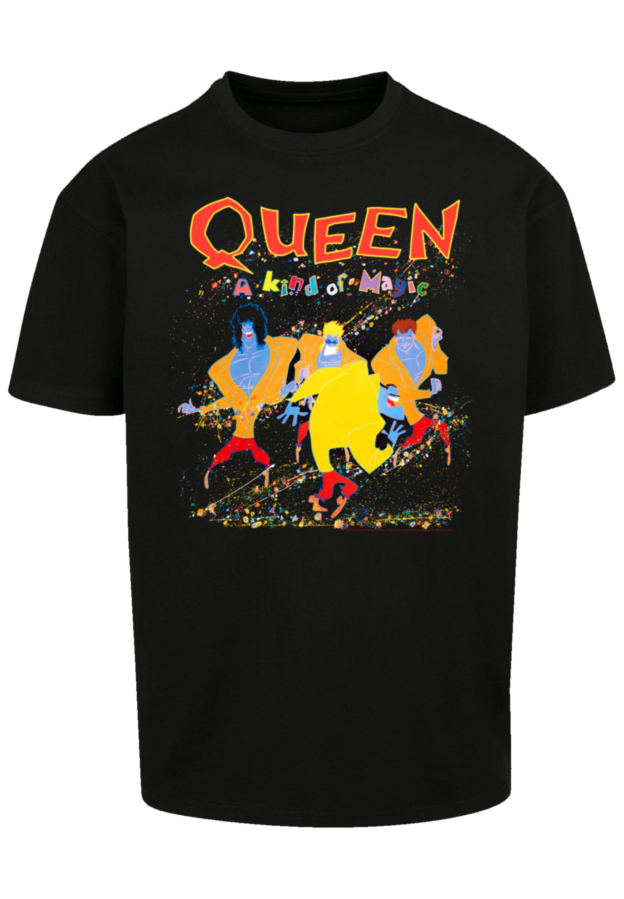 F4NT4STIC T-Shirt »Queen Rock Band A Kind Of Magic«, Premium Qualität