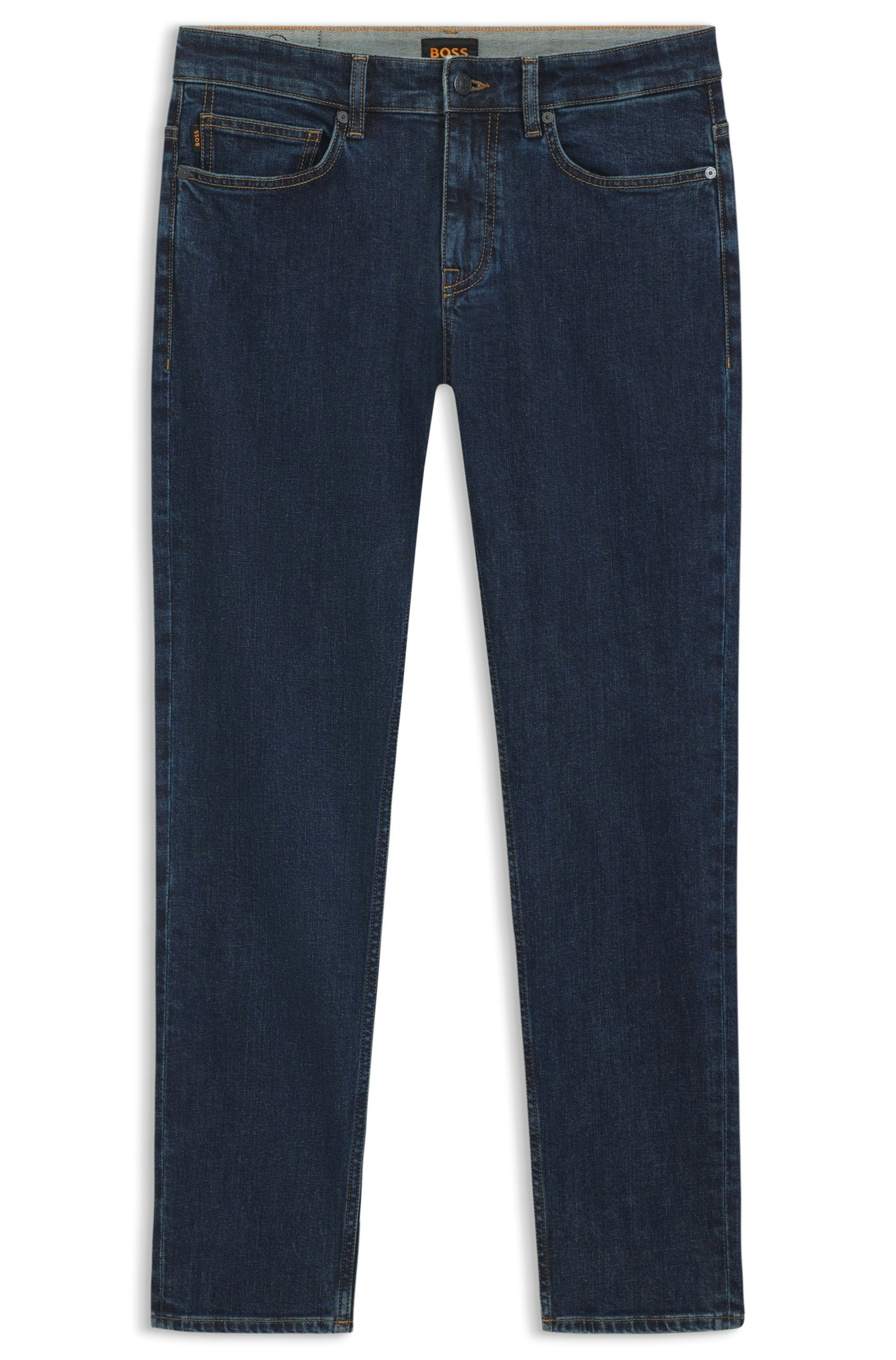 BOSS ORANGE 5-Pocket-Jeans »Delaware Soft-Motion-Denim« Schmale Passform Mittlere Leibhöhe