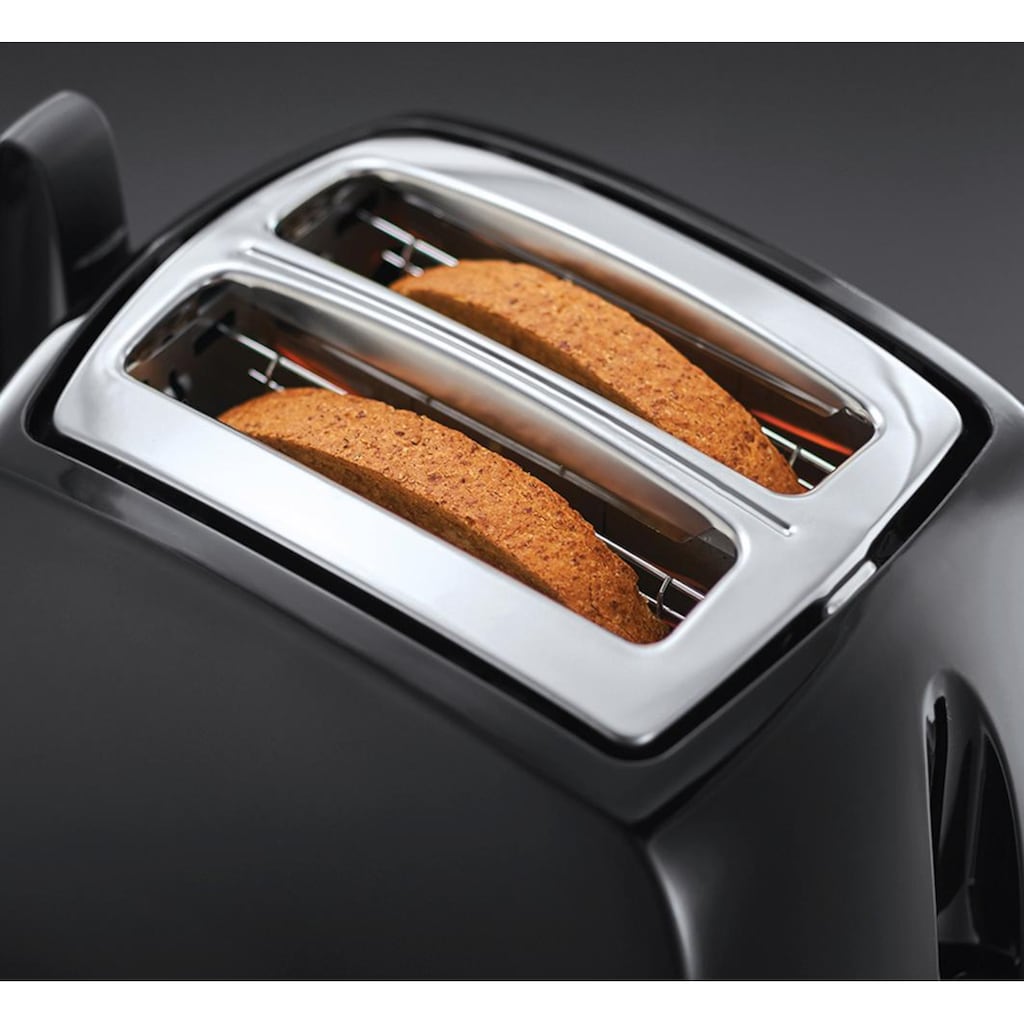 RUSSELL HOBBS Toaster »22601-56 Textures Plus«, 2 kurze Schlitze, für 2 Scheiben, 850 W