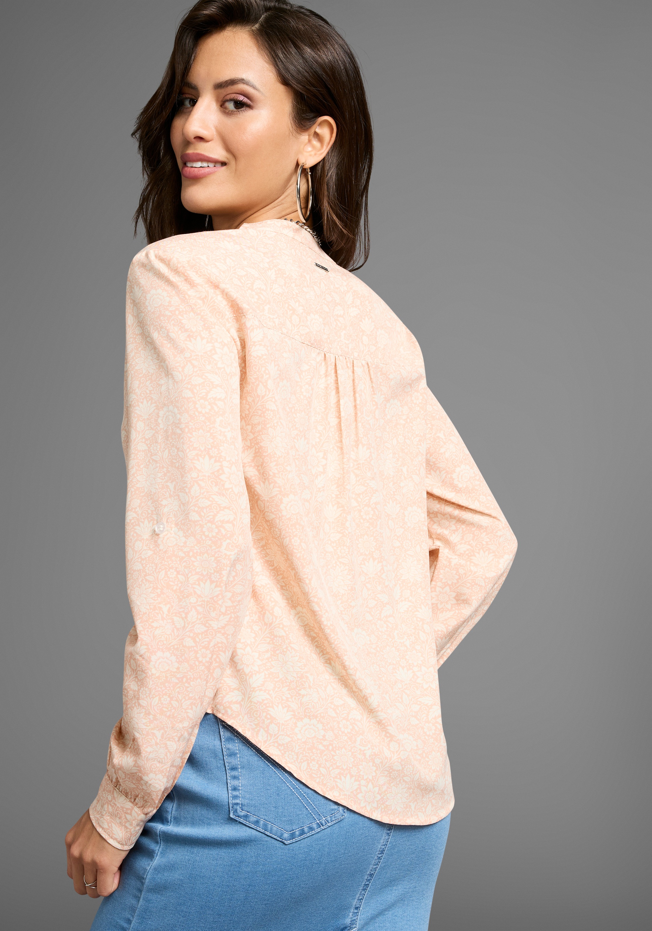 Thumbnail - Laura Scott Schlupfbluse mit krempelbaren Ärmeln