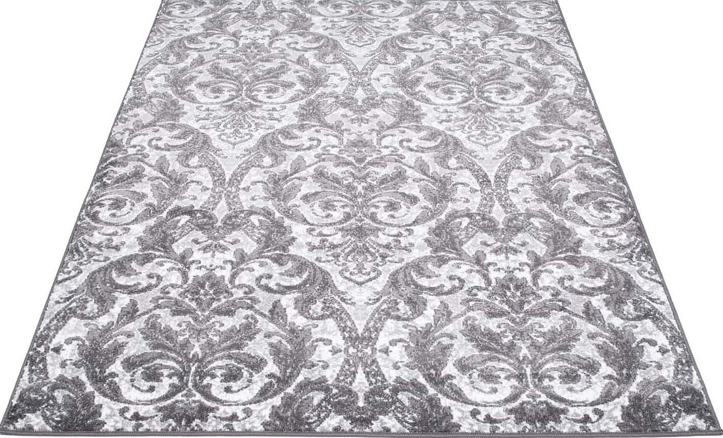 Carpet City Teppich »Timeless 7691«, rechteckig, Kurzflor, Floral, Ornamenten, ideal für Wohnzimmer & Schlafzimmer