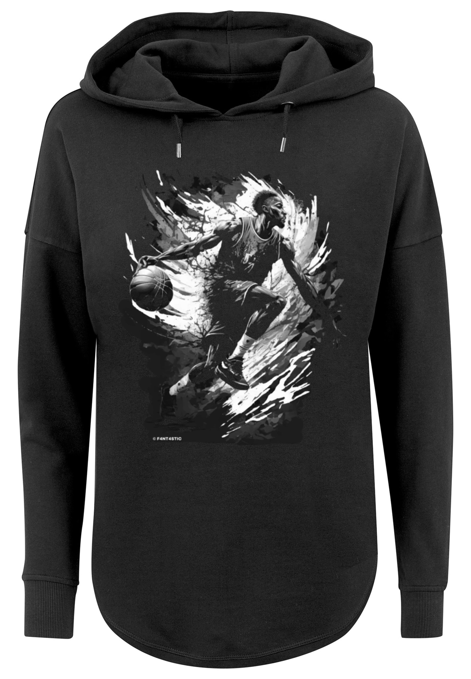 F4NT4STIC Kapuzenpullover "Basketball Splash Sport OVERSIZE HOODIE", Print günstig online kaufen