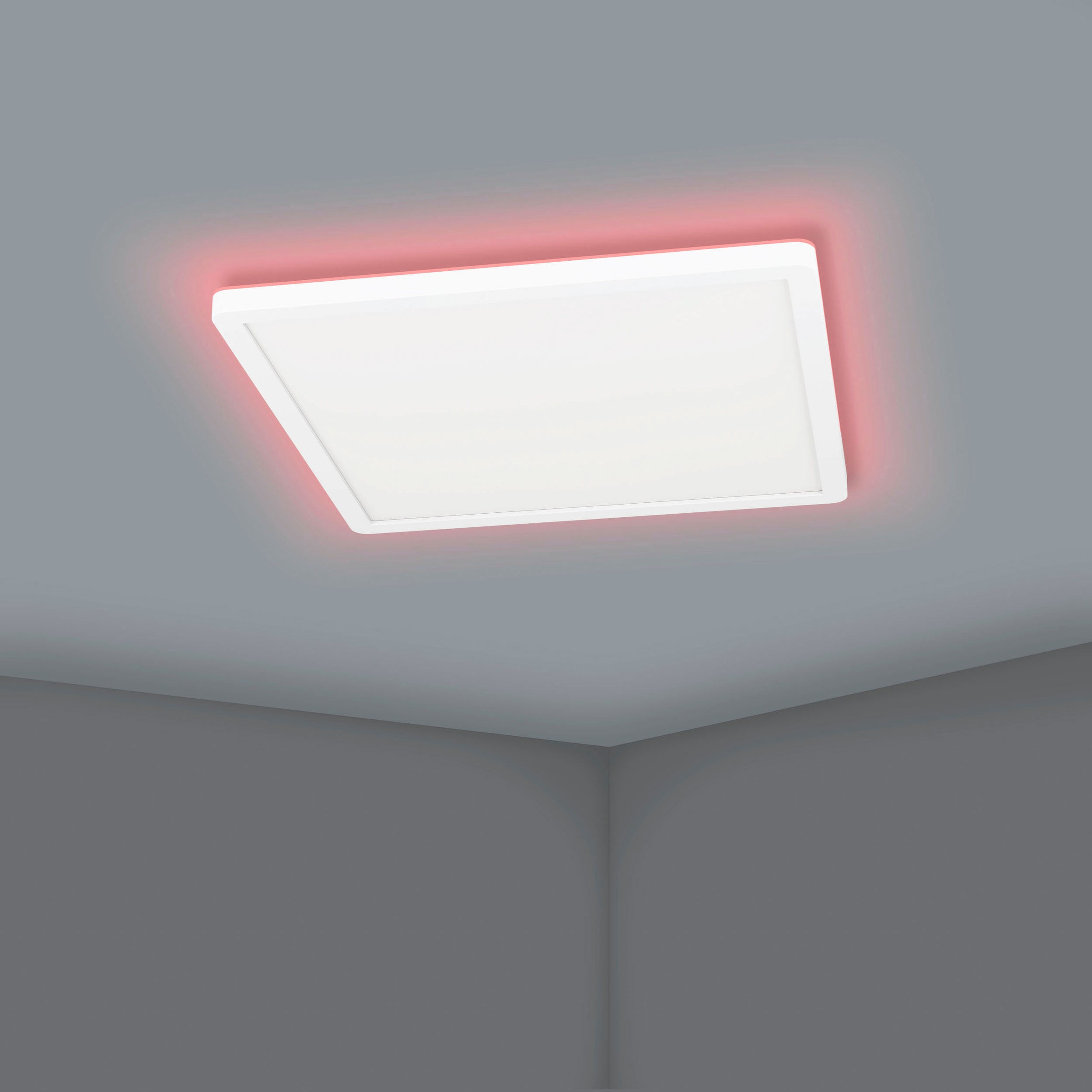 EGLO LED-Deckenleuchte »ROVITO-Z«,  in weiß aus Kunststoff / inkl. LED fest integriert - 14,6 Watt