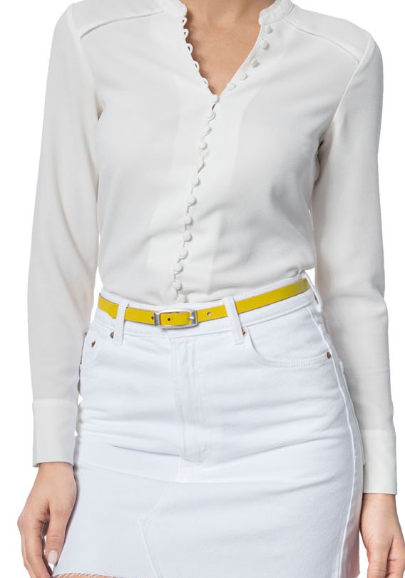 BERND GÖTZ Ledergürtel mit rechteckiger Dornschließe günstig online kaufen