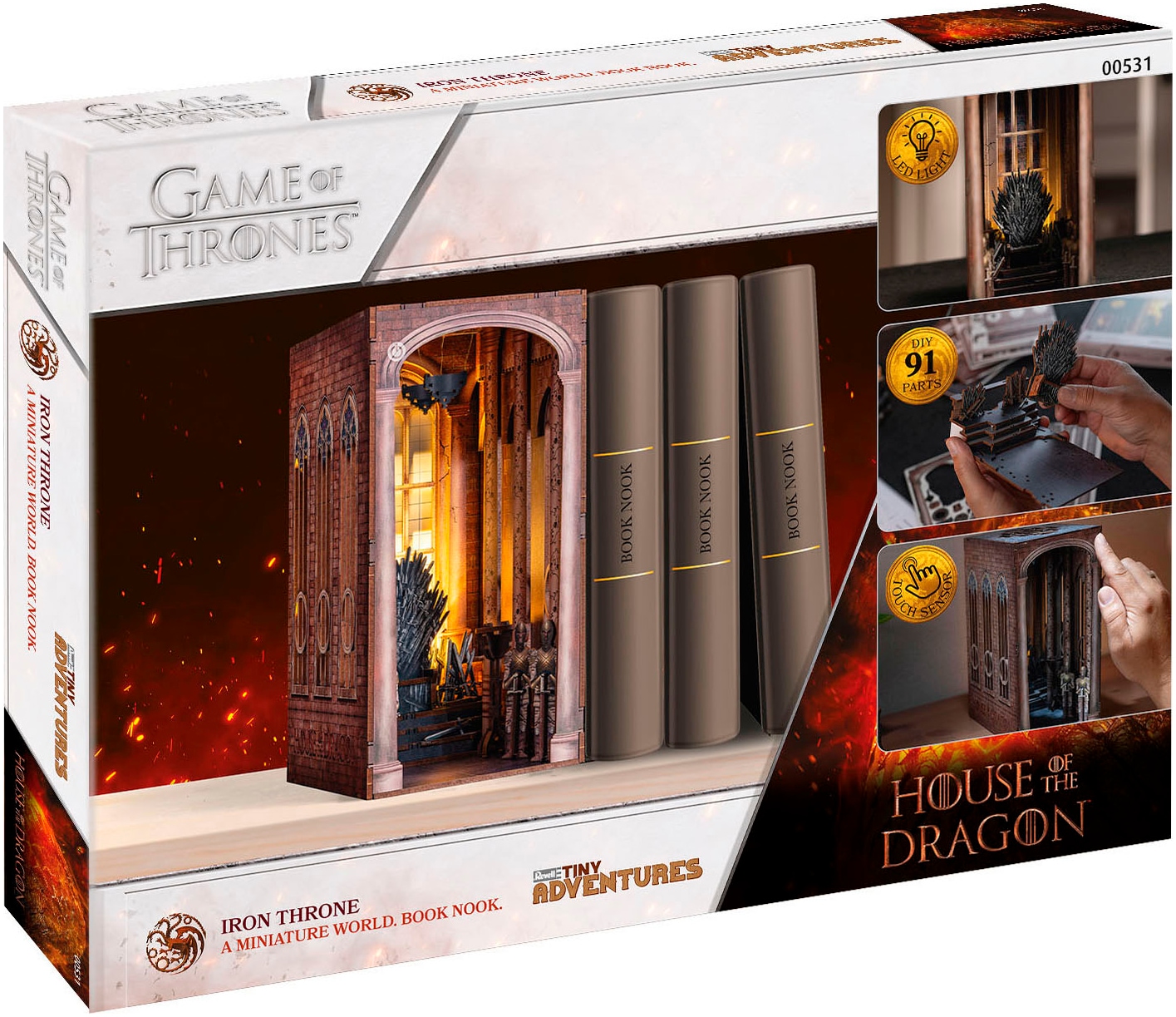 Revell® Modellbausatz »Revell Tiny Adventures, House of the Dragon, Iron Throne«
