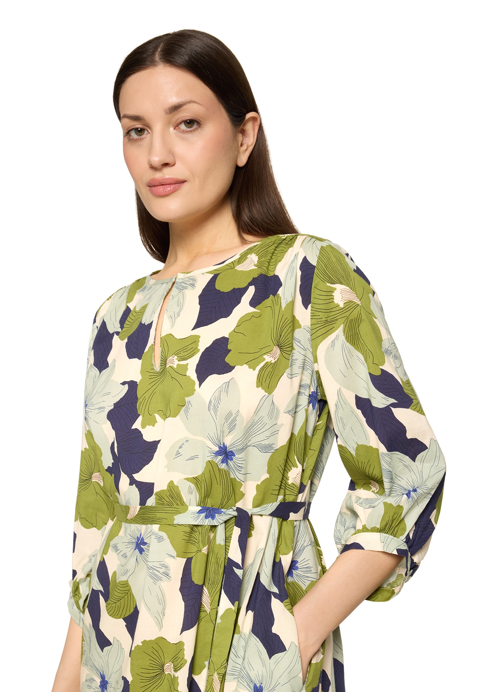 Cartoon Sommerkleid »Damen mit Bindegürtel« Ohne Tasche