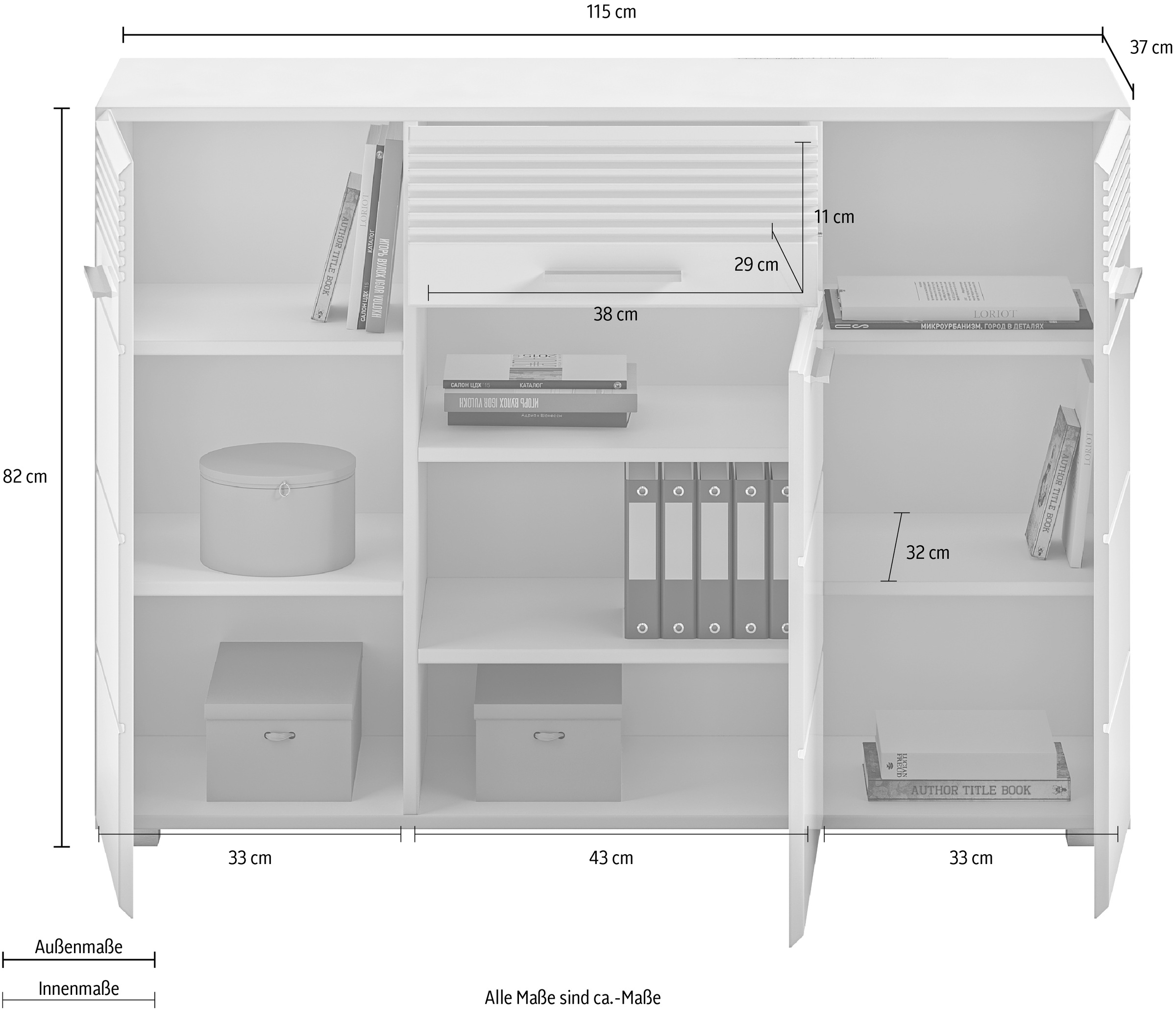 INOSIGN Sideboard »Malmö«