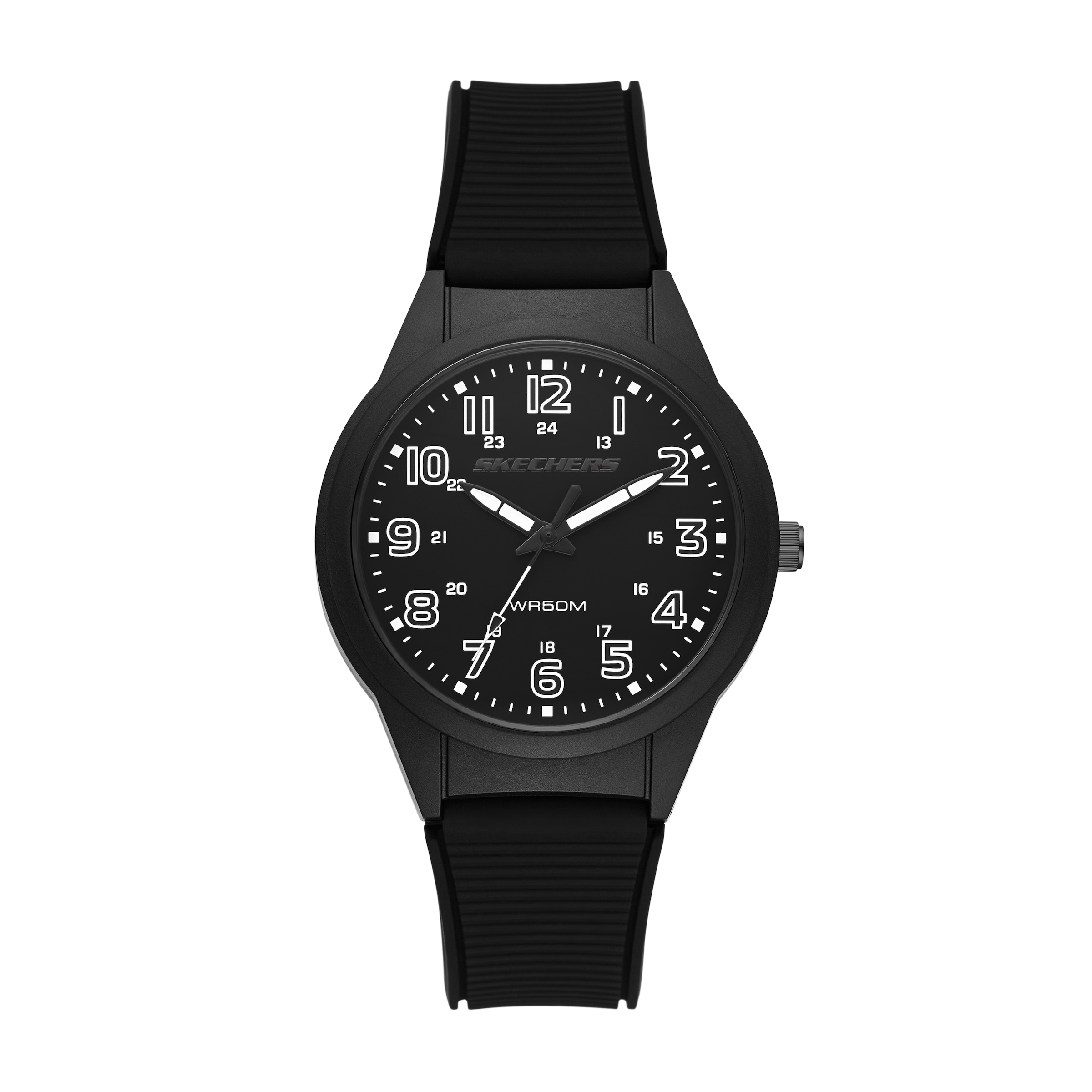 Skechers Quarzuhr »Hillview« Armbanduhr, Silikonarmband, analog