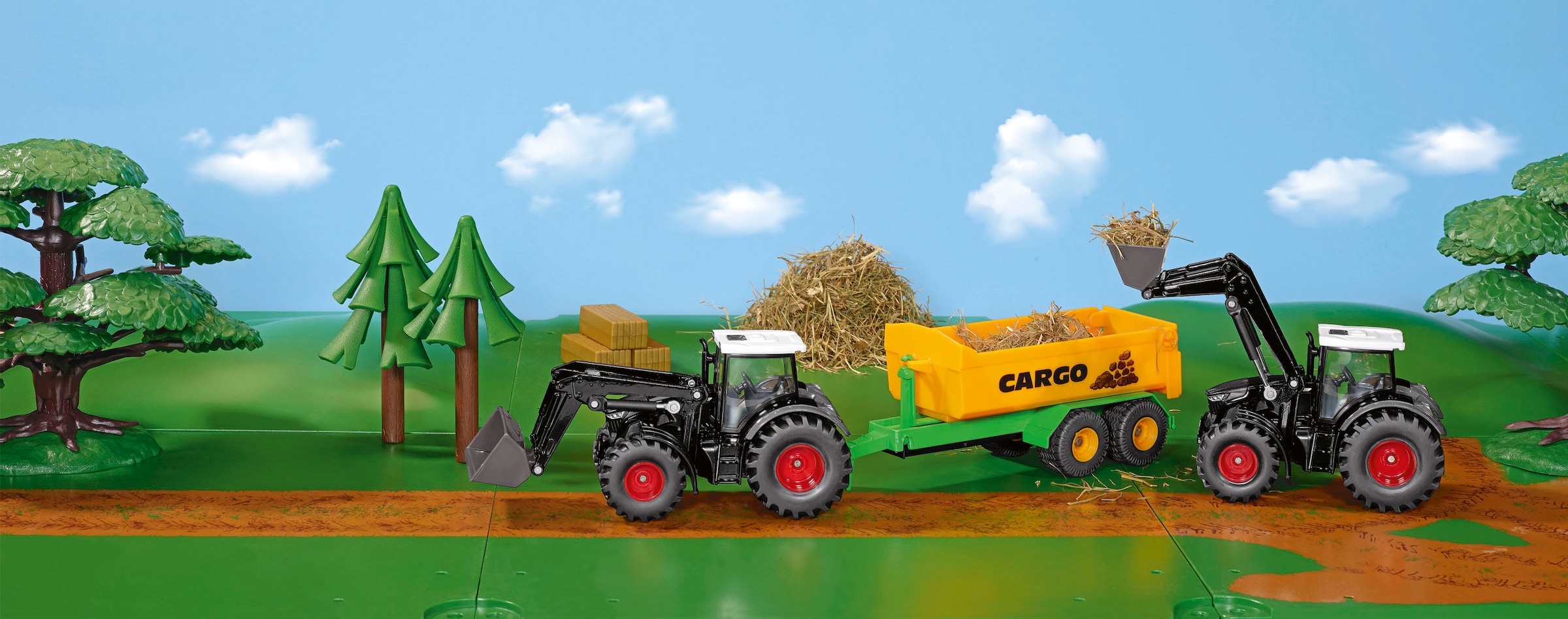 Siku Spielzeug-Traktor »SIKU Farmer, Fendt 942 Vario mit Frontlader (1990)«