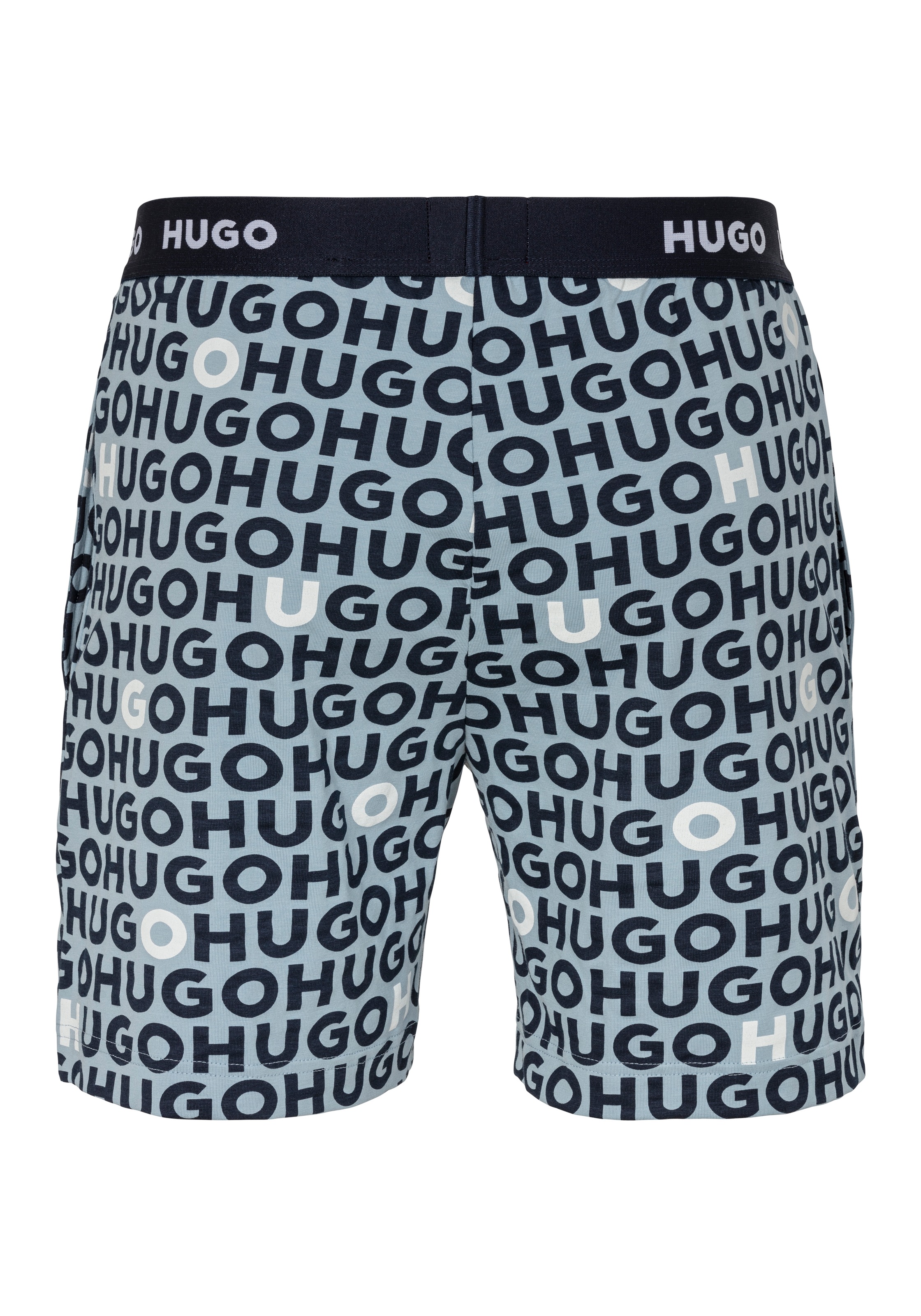 HUGO Underwear Pyjamashorts »TORTUGA_SHORT«, mit Logobund