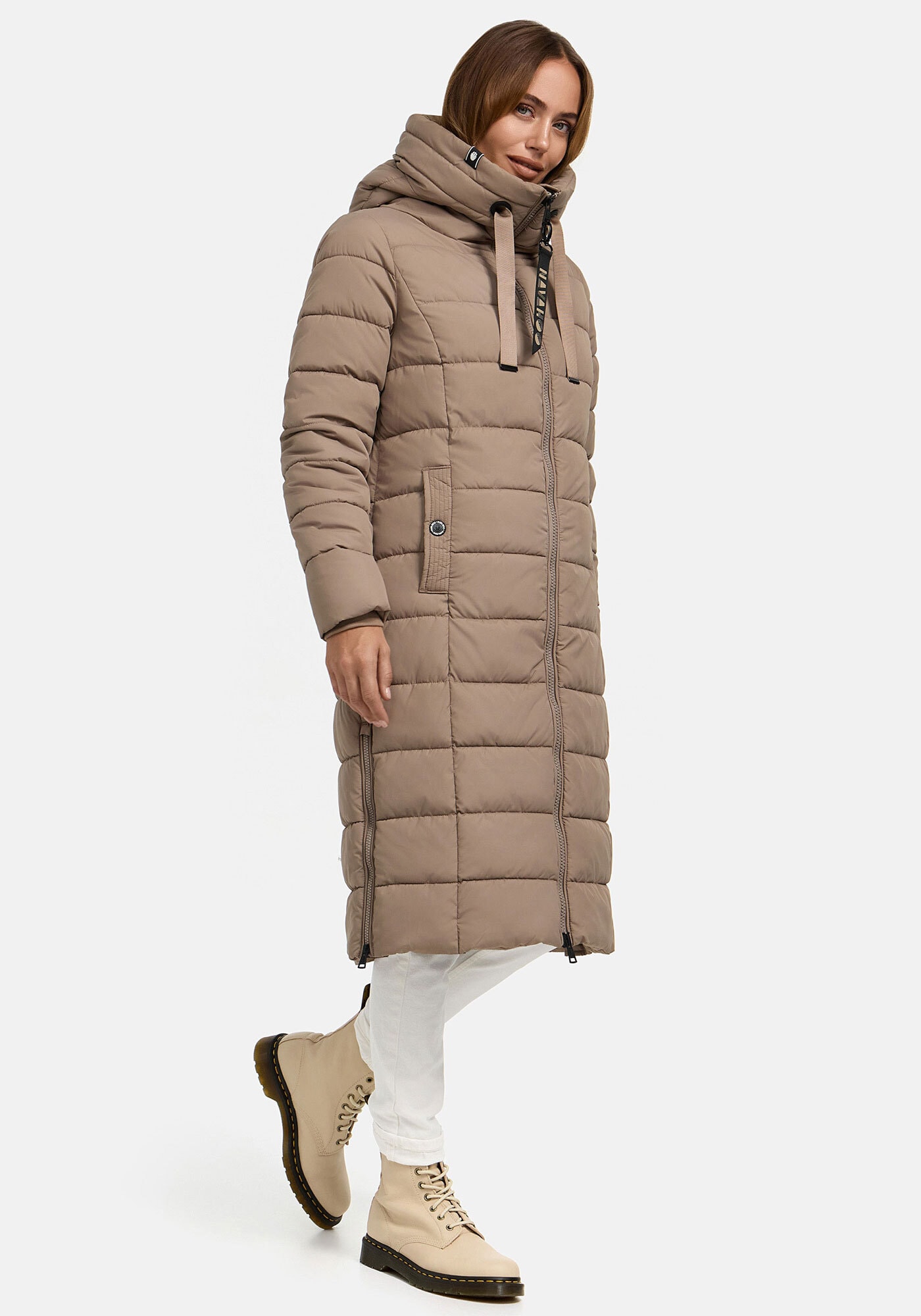 Navahoo Winterjacke »Mondmaedchen« Extra langer Schnitt mit seitlichen Belüftungsöffnungen