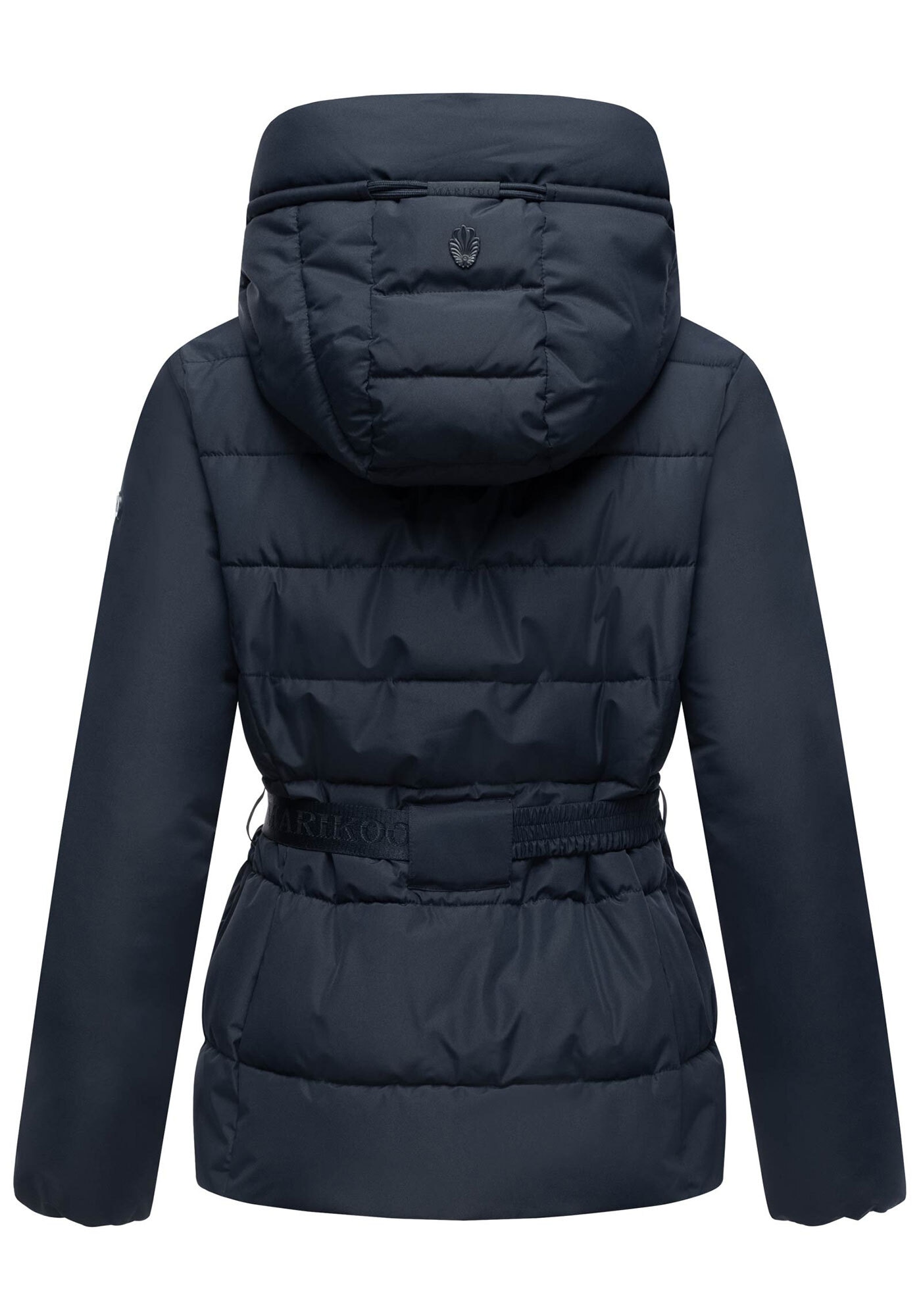 Marikoo Winterjacke »Himee«, Taillengürtel mit robuster Klickschnalle