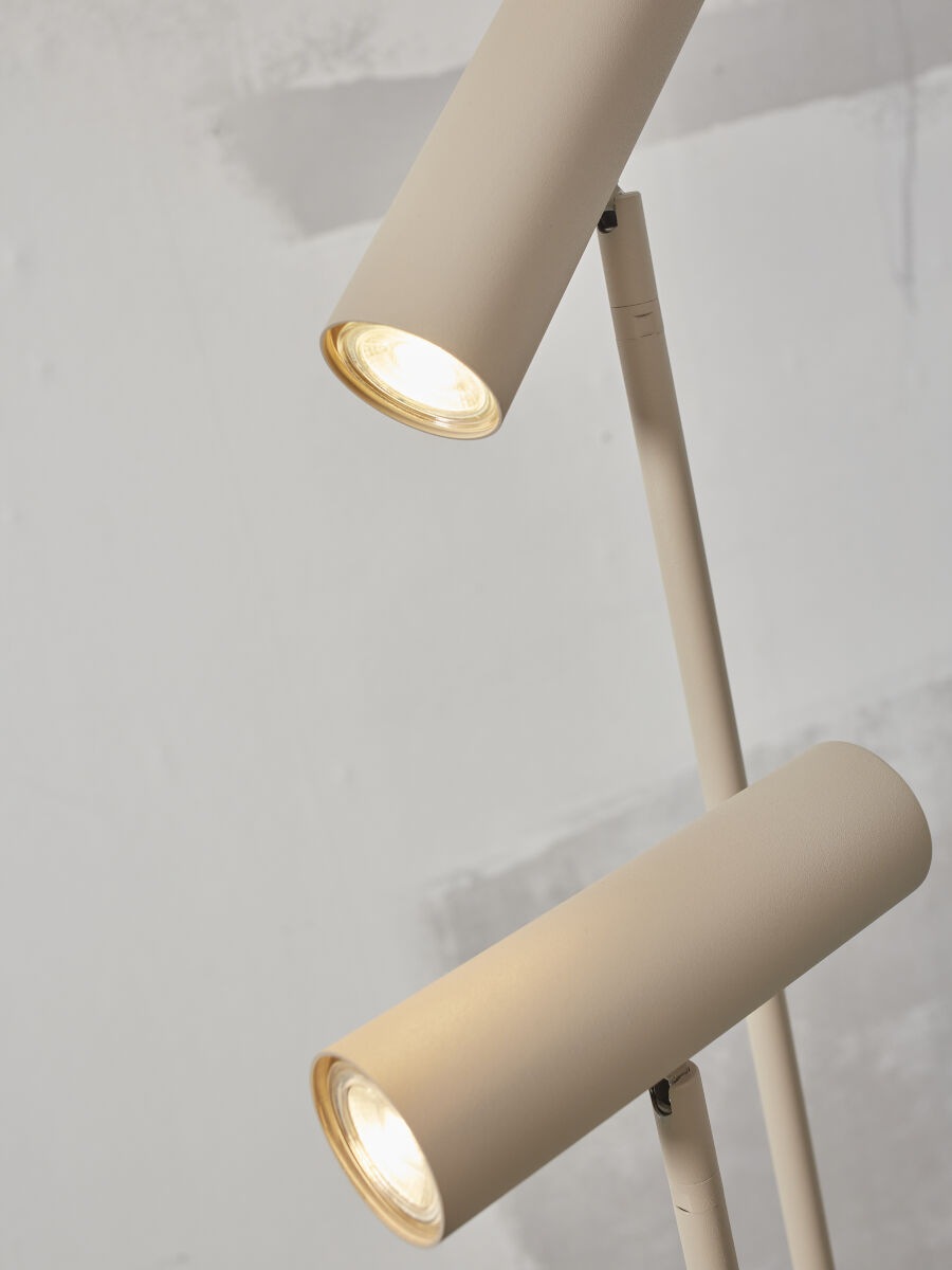 it's About RoMi Stehlampe »HAVANA«, 2 flammig, Leuchtmittel GU10 | LED wechselbar, Gutes leselicht