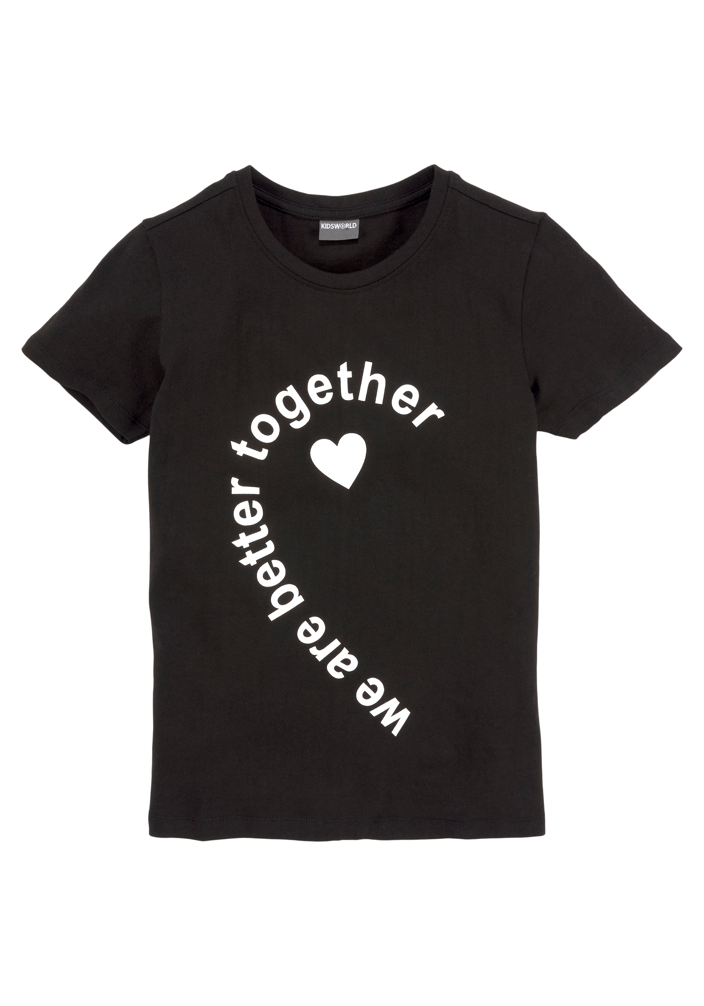 KIDSWORLD T-Shirt »we are better ▷ together«, tlg.), für 2 Form BAUR Basic (Packung, 