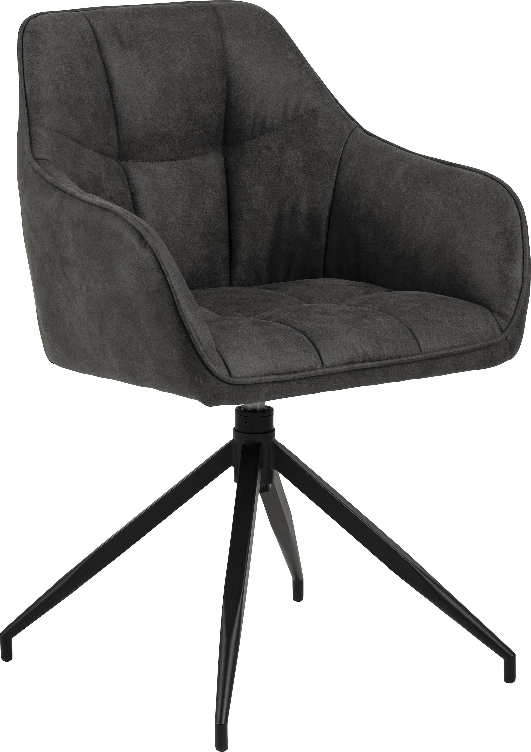 ACTONA GROUP Esszimmerstuhl "Beate" () 1 Stk.mit edlem Samtstoff und modern günstig online kaufen