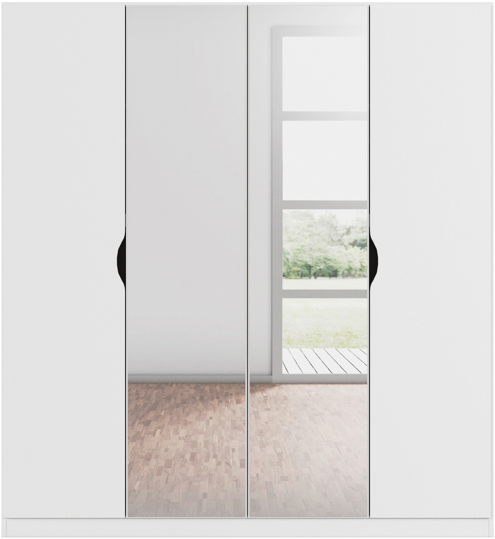 rauch Kleiderschrank "Freiham Drehtürenschrank Schrank Garderobenschrank Br günstig online kaufen