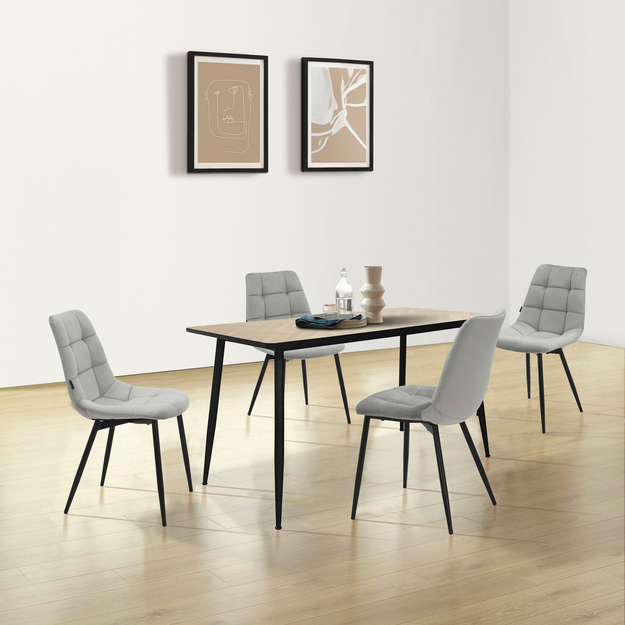 Home affaire Esstisch "Arhus, TOPSELLER, OTTOs Choice", in angesagter Fisch günstig online kaufen