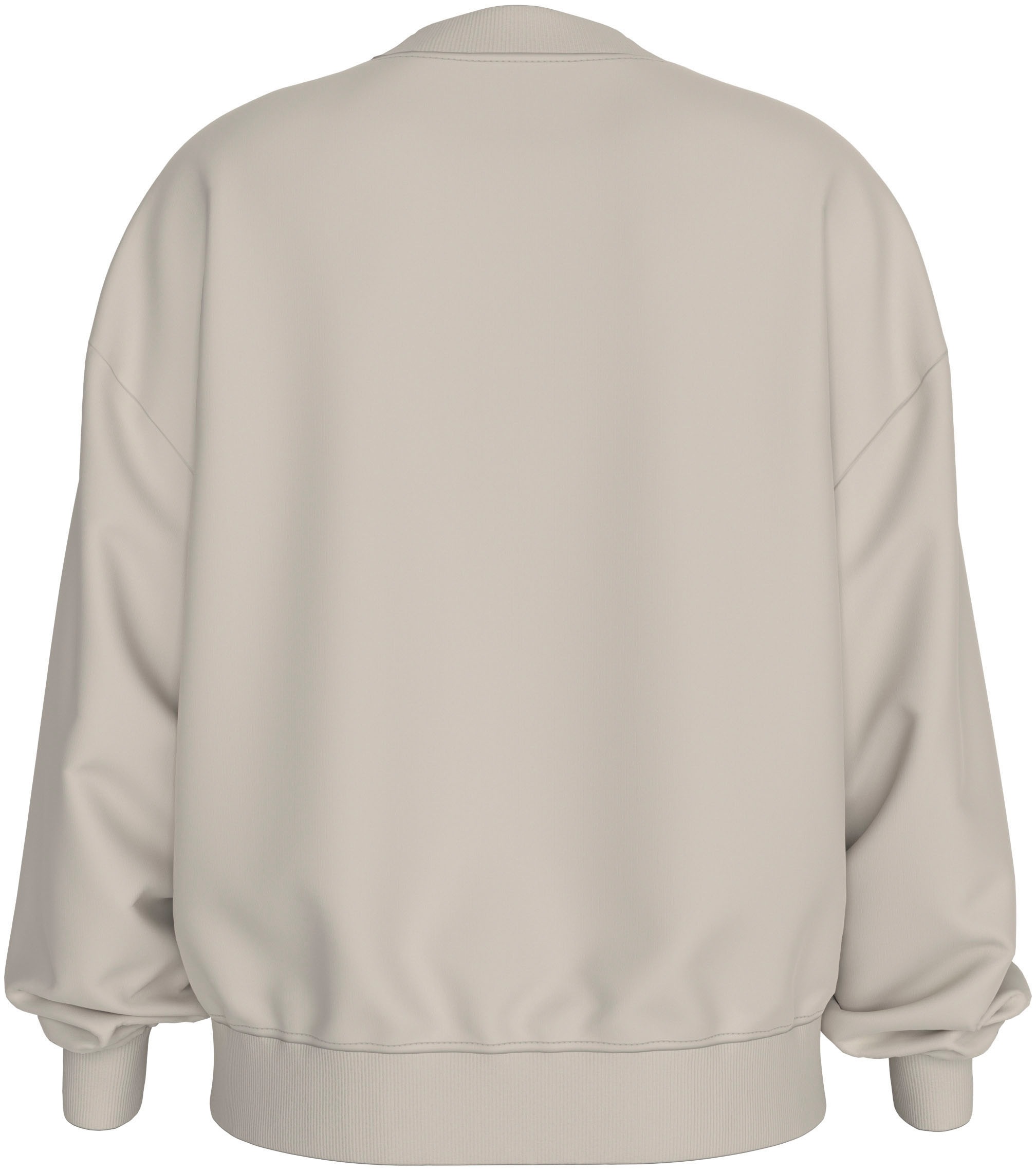 Calvin Klein Jeans Sweatshirt »GLOSSY MONOLOGO REGULAR CREWNECK«, mit Logodruck