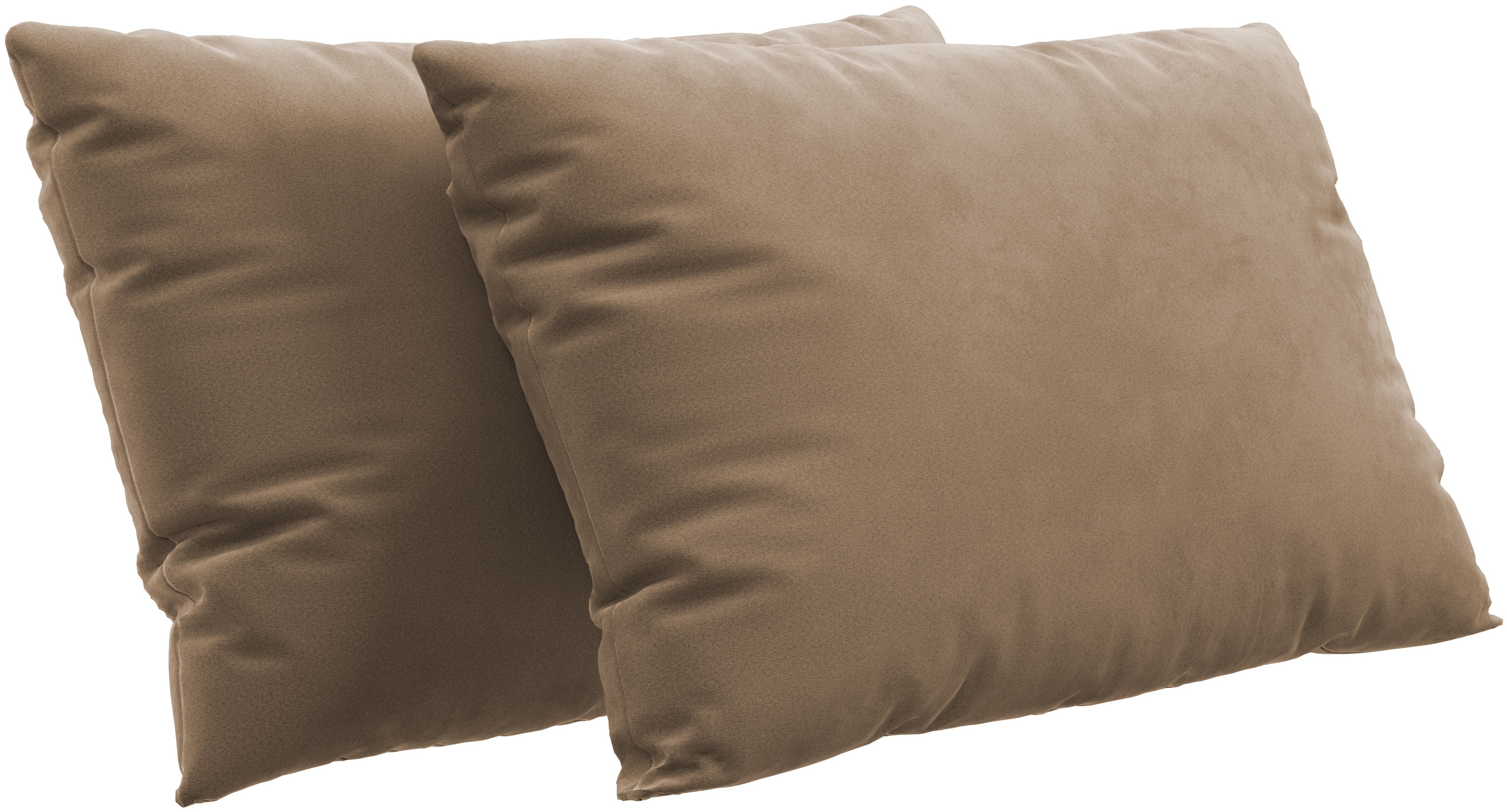 Sofakissen RAUM.ID, B:60cm H:30cm T:10cm, braun, 100% Polyester, Polsterauflagen, "Innovid", 2er Kissen-Set wahlweise in zwei Größen