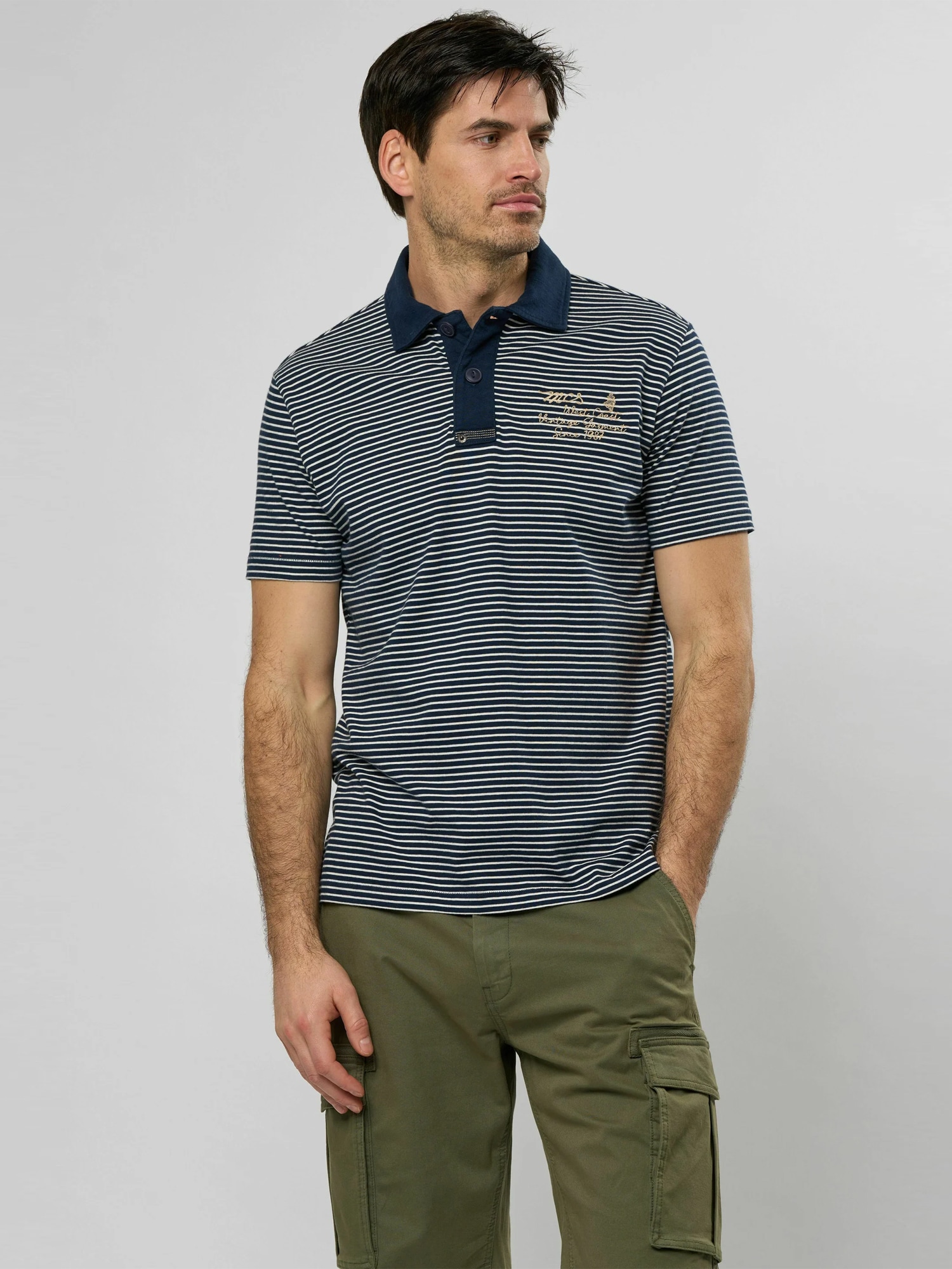 MCS Kurzarmhemd "MCS Polo Otis" günstig online kaufen