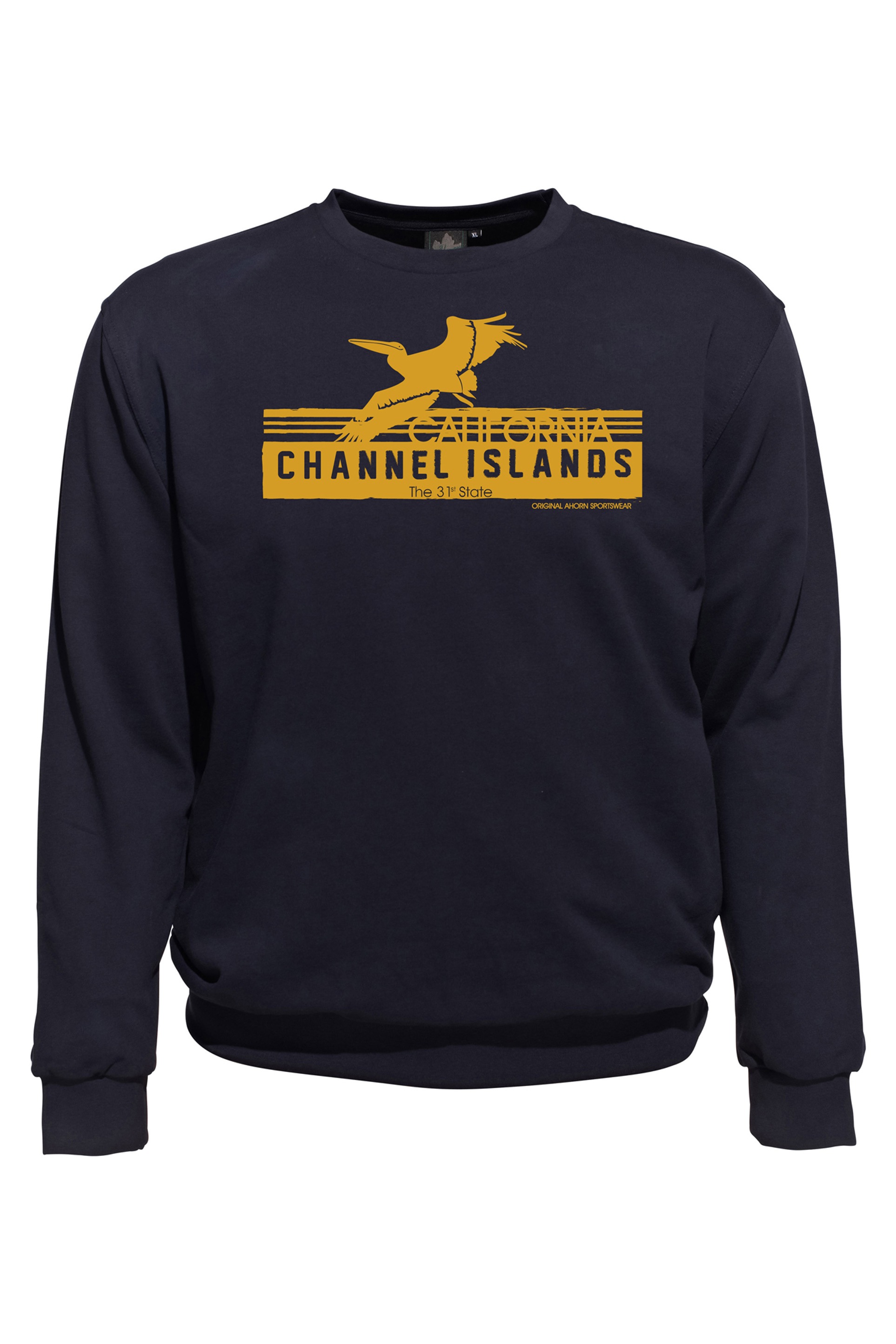 AHORN SPORTSWEAR Sweatshirt "CHANNEL ISLANDS", mit modischem Frontprint