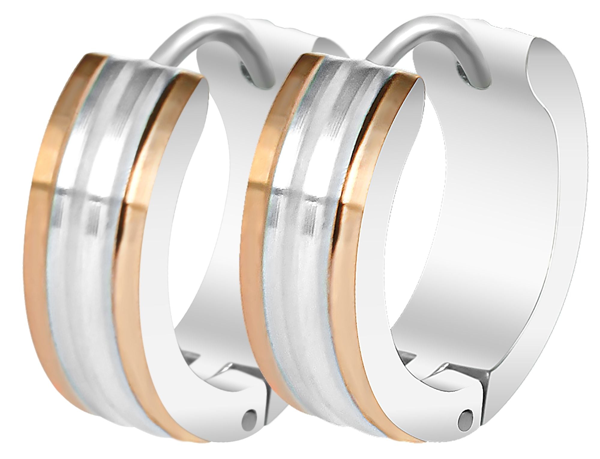 Adelia´s Klappcreolen "Damen Ohrringe – Klappcreole aus Edelstahl" Zum Vers günstig online kaufen